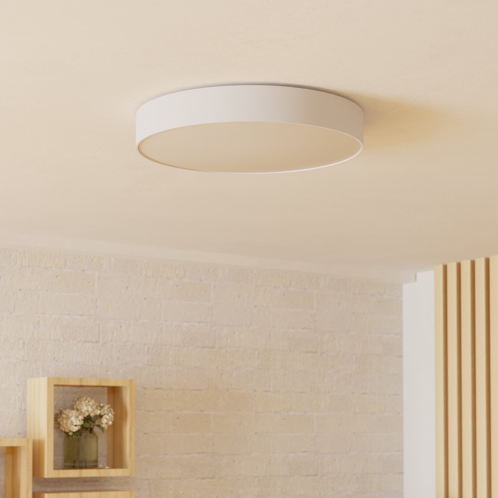 EGLO connect plafonnier LED intelligent Gallizzi-Z, blanc, Ø49cm