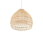 BOHO pendant light, Ø 43 cm, natural brown, rattan, E27