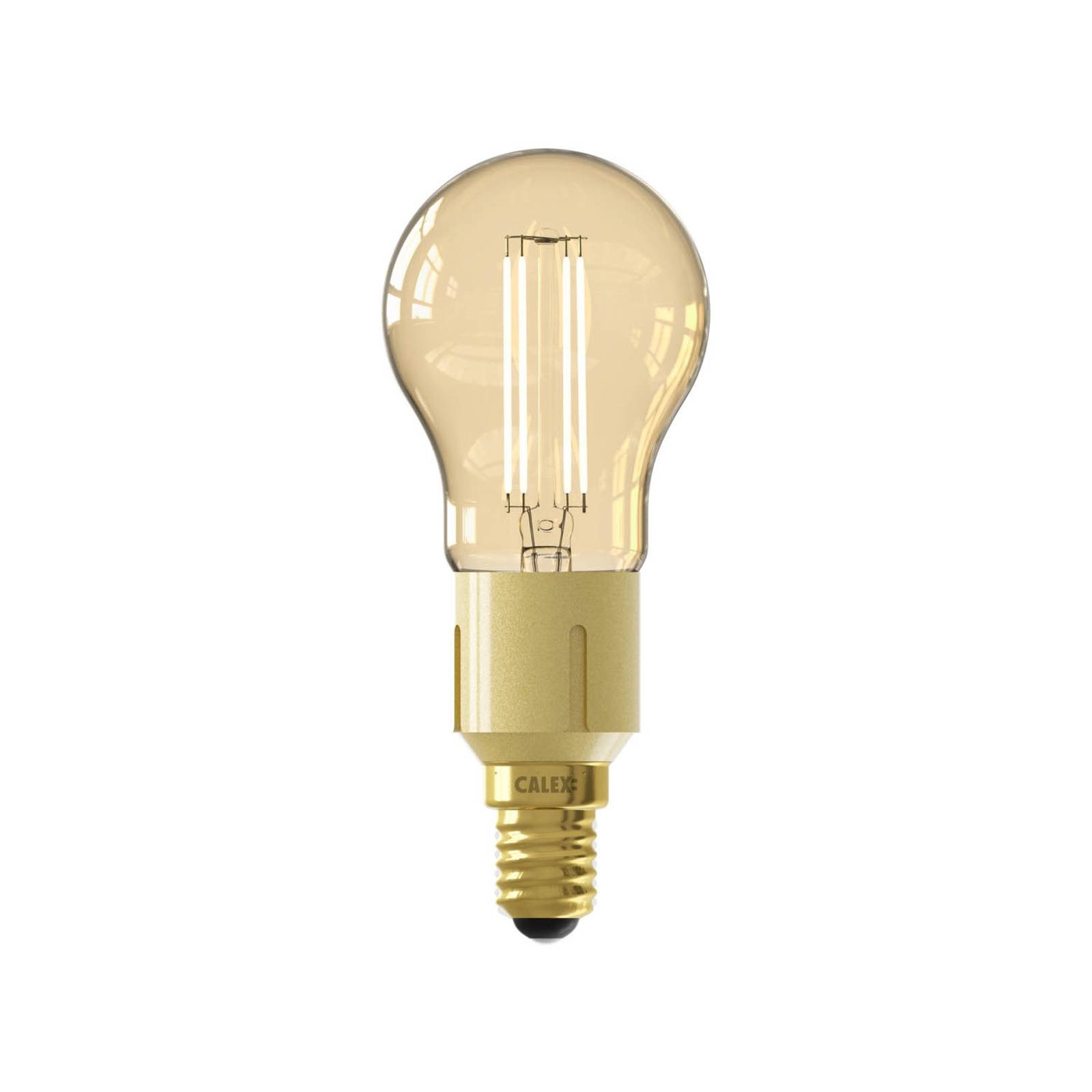 Calex Smart E14 4,9W LED filament arany 1800-3000K