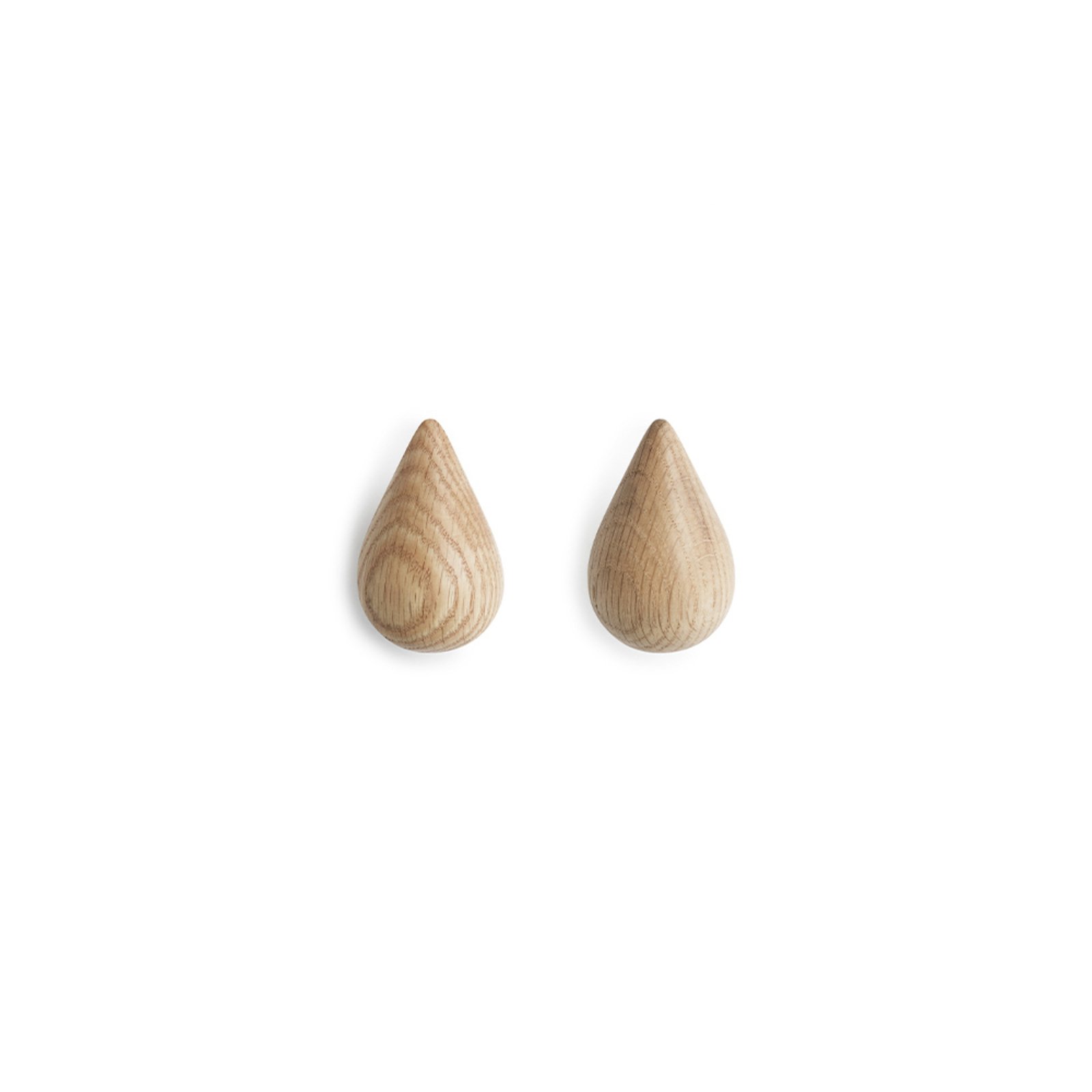 Dropit Hooks Small 2 pcs. Oak - Normann Copenhagen