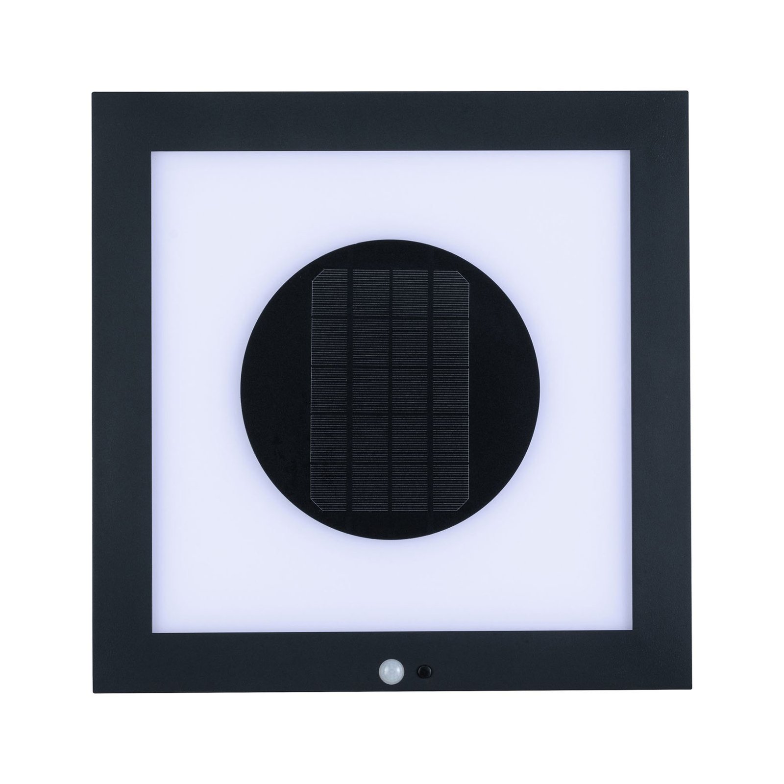 Paulmann LED solární panel Taija, senzor 40 x 40cm