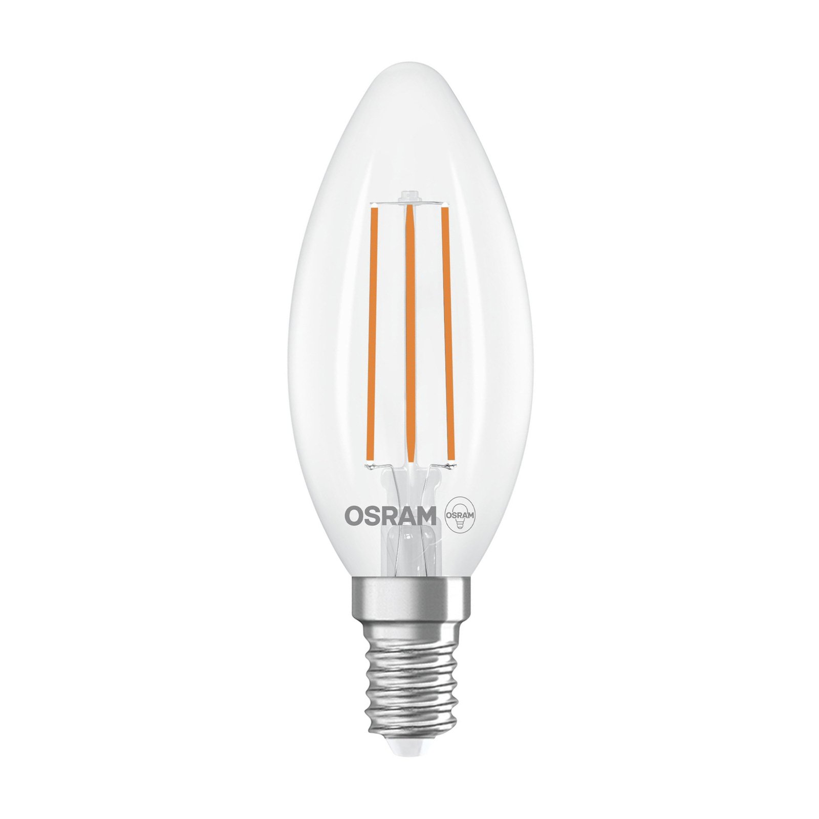 OSRAM LED-Leuchtmittel Kerze Filament E14 3,8W 4000K 806lm