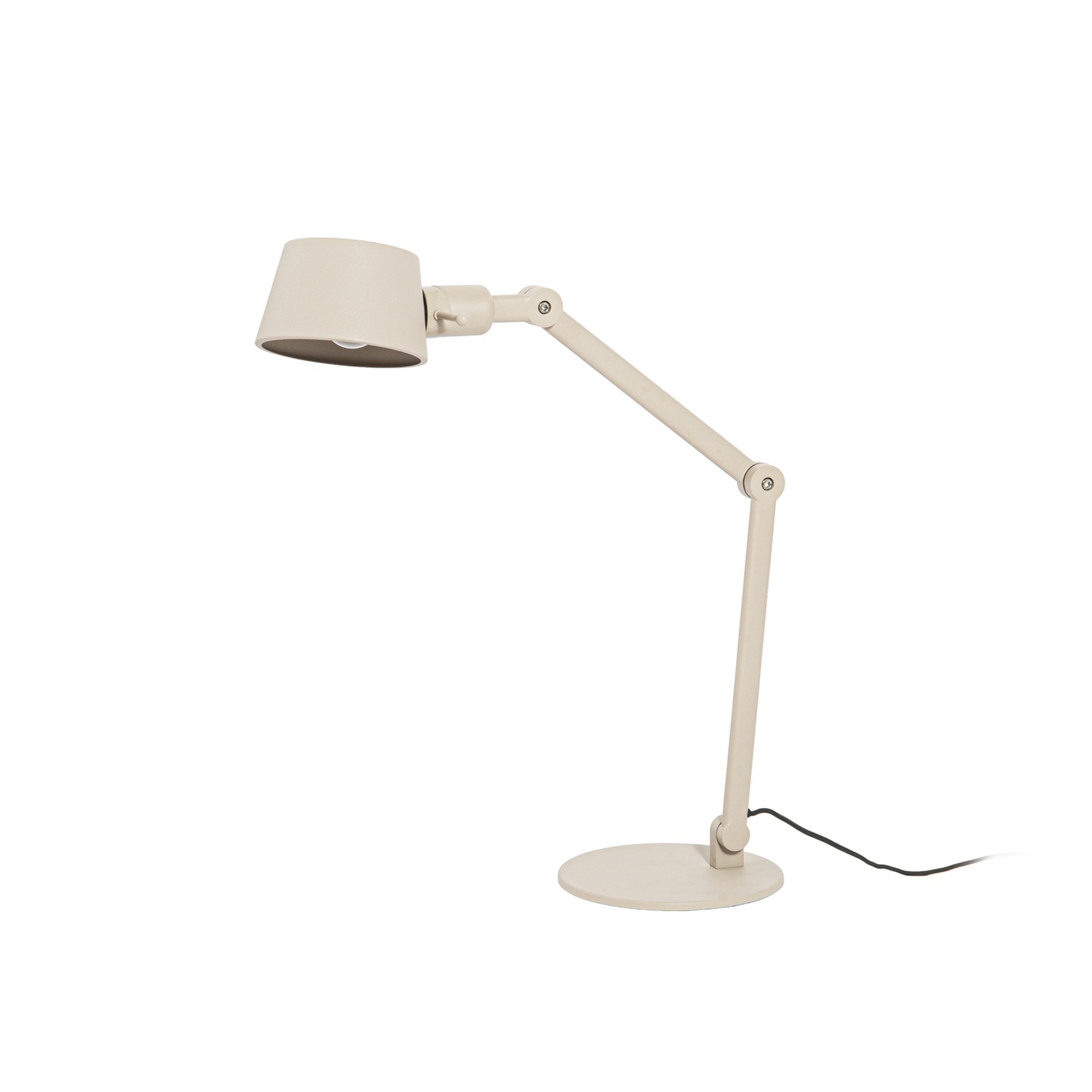 Silka pöytävalaisin, beige, E27, 93 cm, säädettävä - Lucande