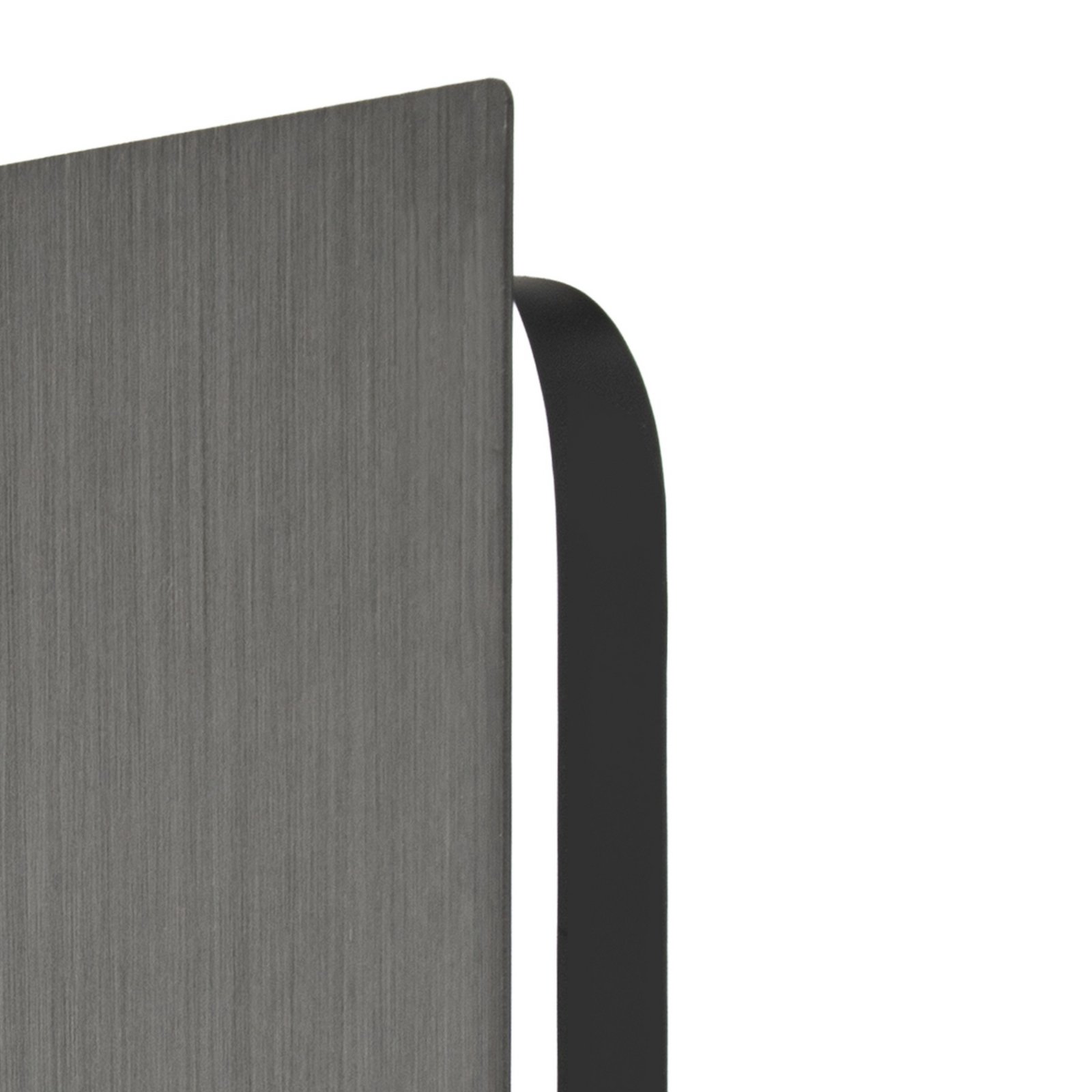 Applique murale LED Delin gris/doré 55 x 55 cm à intensité variable - Lucande