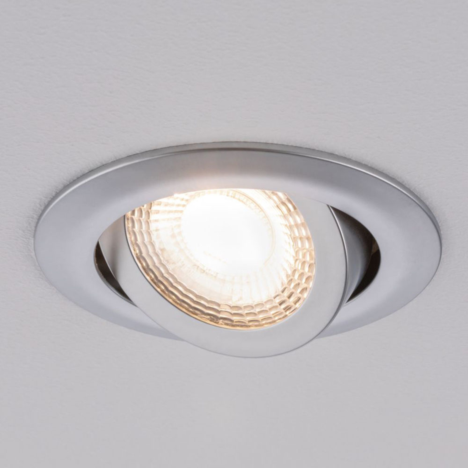 Paulmann LED-Einbauspot 3er 6W, schwenkbar