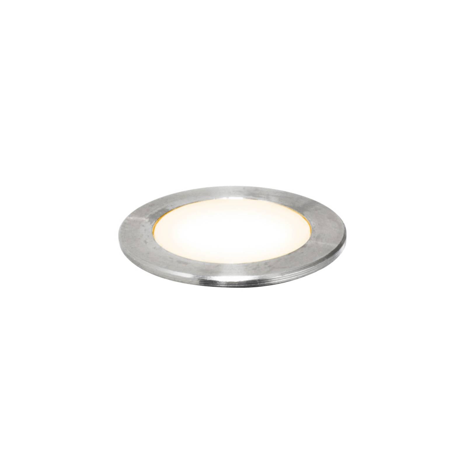 EVN LED Recessed Wall Light - Hallway - Wall Light Recessed - Recessed Floor Light - Modern - Silver