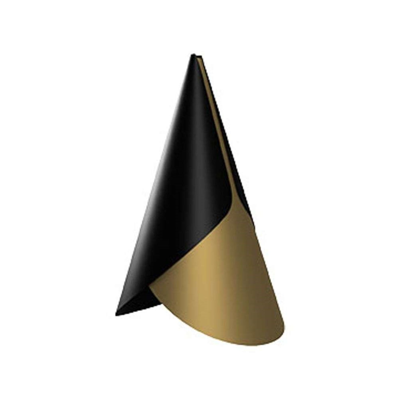 Cornet Abajur Black & Brass - UMAGE