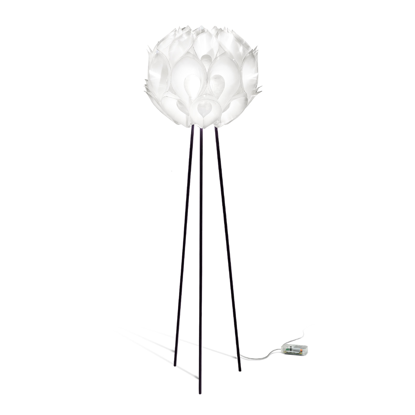 Slamp Flora - designerska lampa stojąca, biała