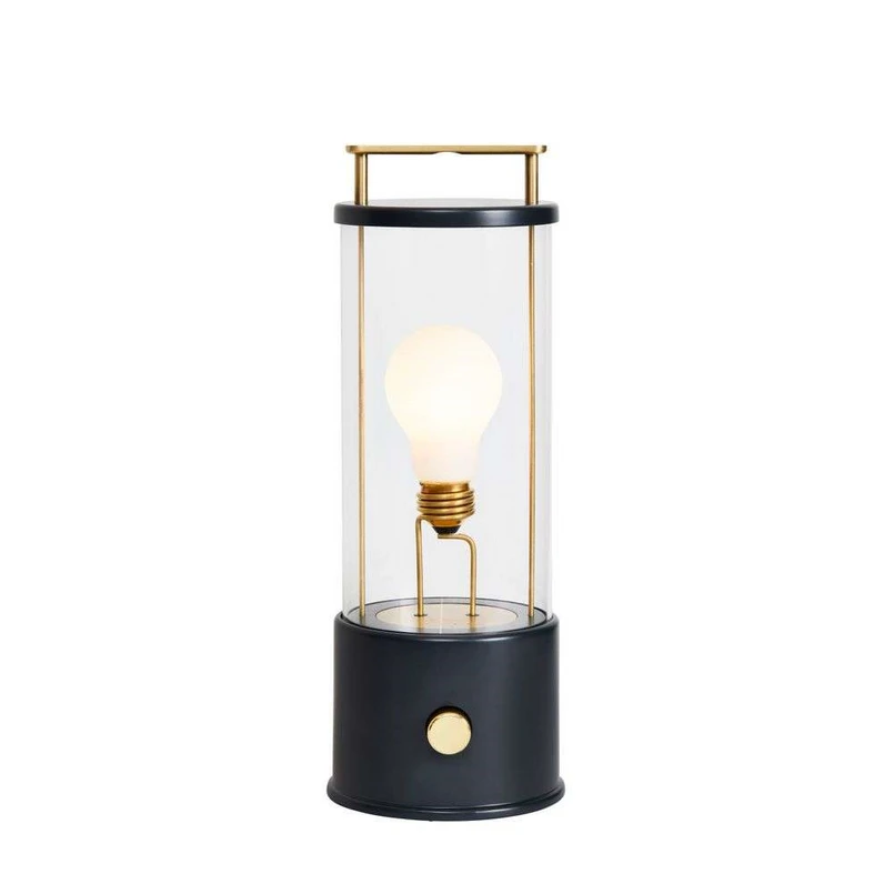 Tala bordlampe Muse Portable, sort, aluminium, E27 LED