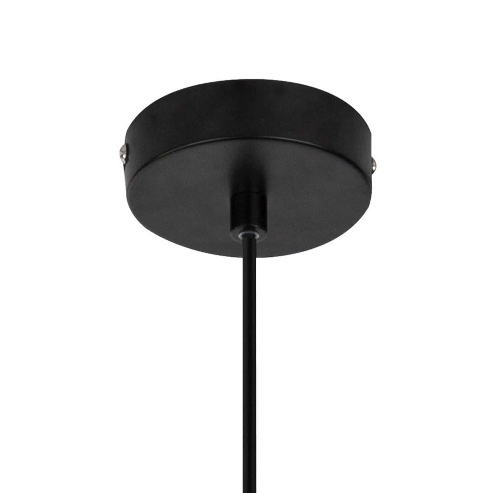 Závesná lampa Harald v orientálnom štýle čierna