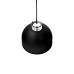 Luceo Round Pendelleuchte Ø28 Schwarz/Klar - AYTM