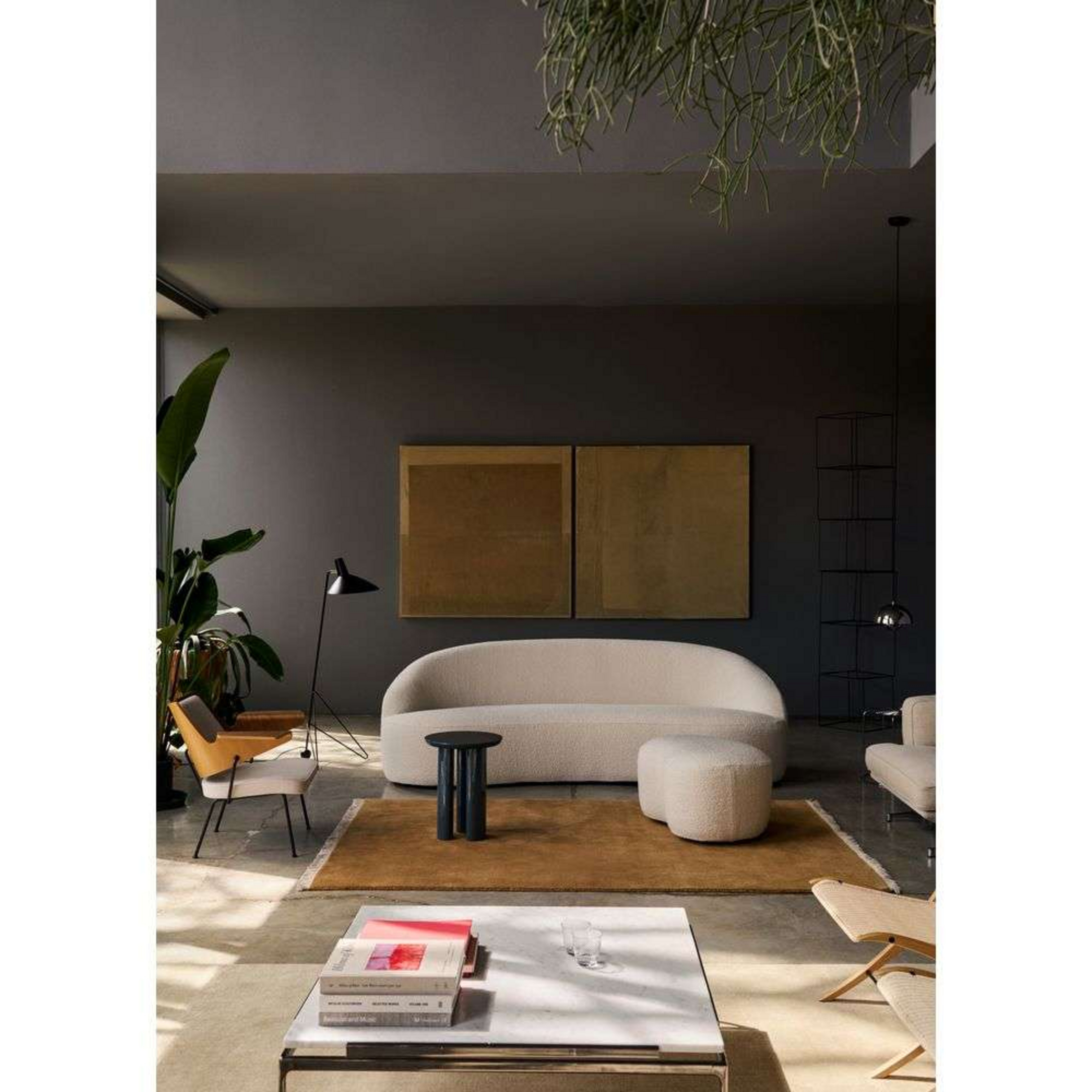 The Moor AP18 tæppe 170x240 brun guld - &Tradition