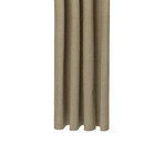 Sprchový závěs Chambray, olivově zelený, 205 x 160 cm – ferm LIVING