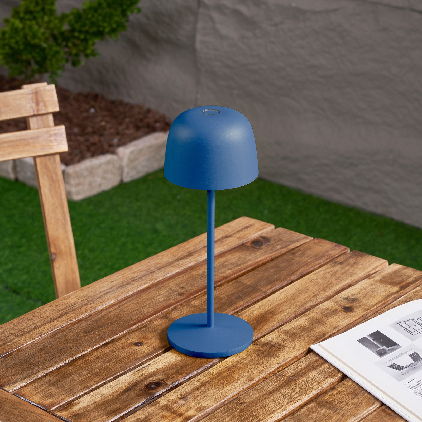 Arietty Portable Table Lamp Blue - Lindby