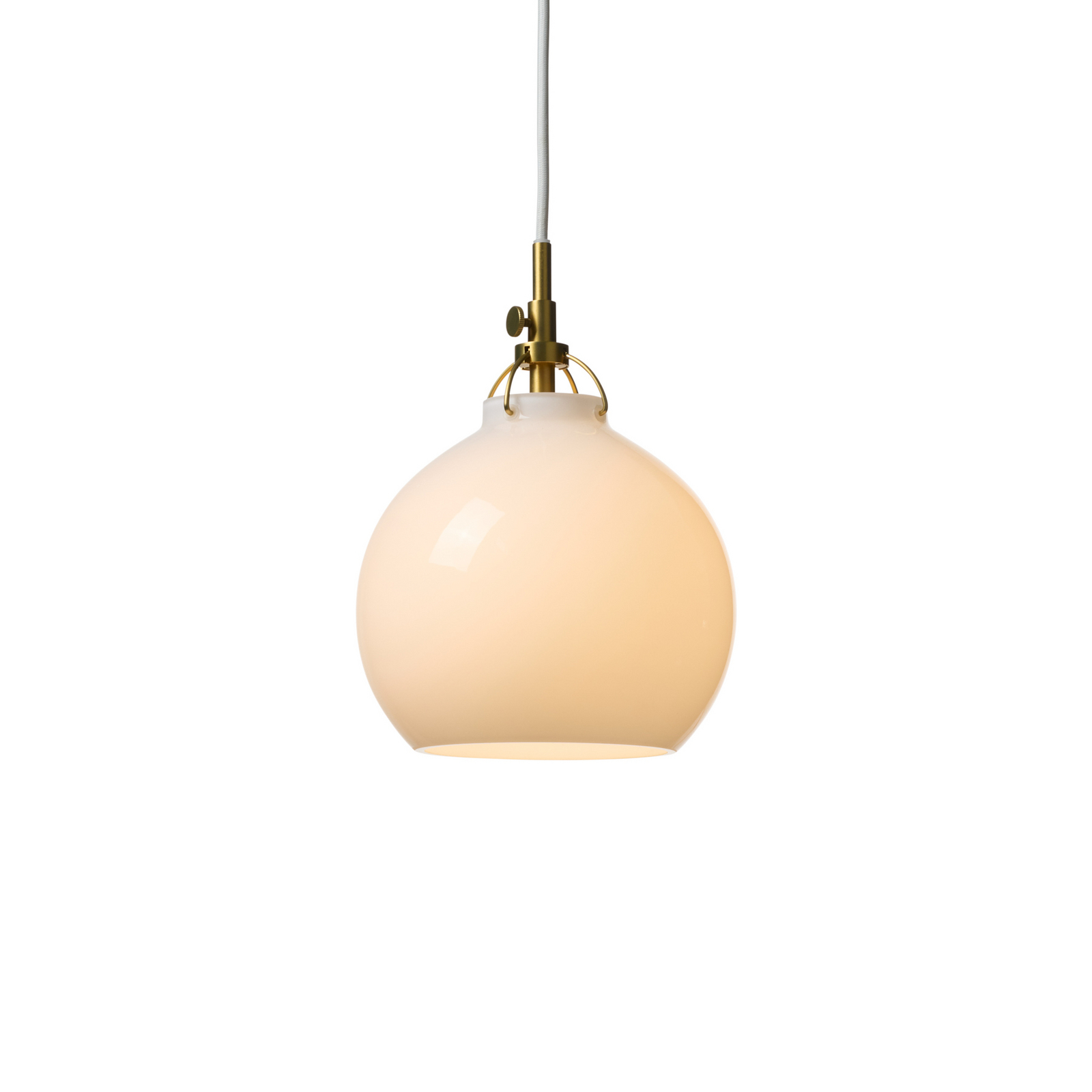 TOSCANA hanglamp, opaalwit, Ø 18 cm, glas - Halo Design