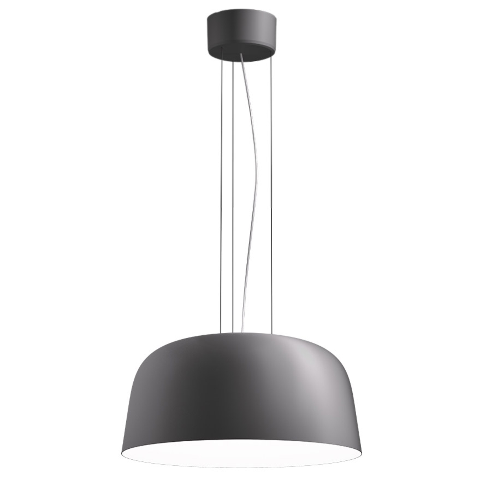LED viseća svjetiljka Sva 840 Dali Ø 50cm srebrno siva
