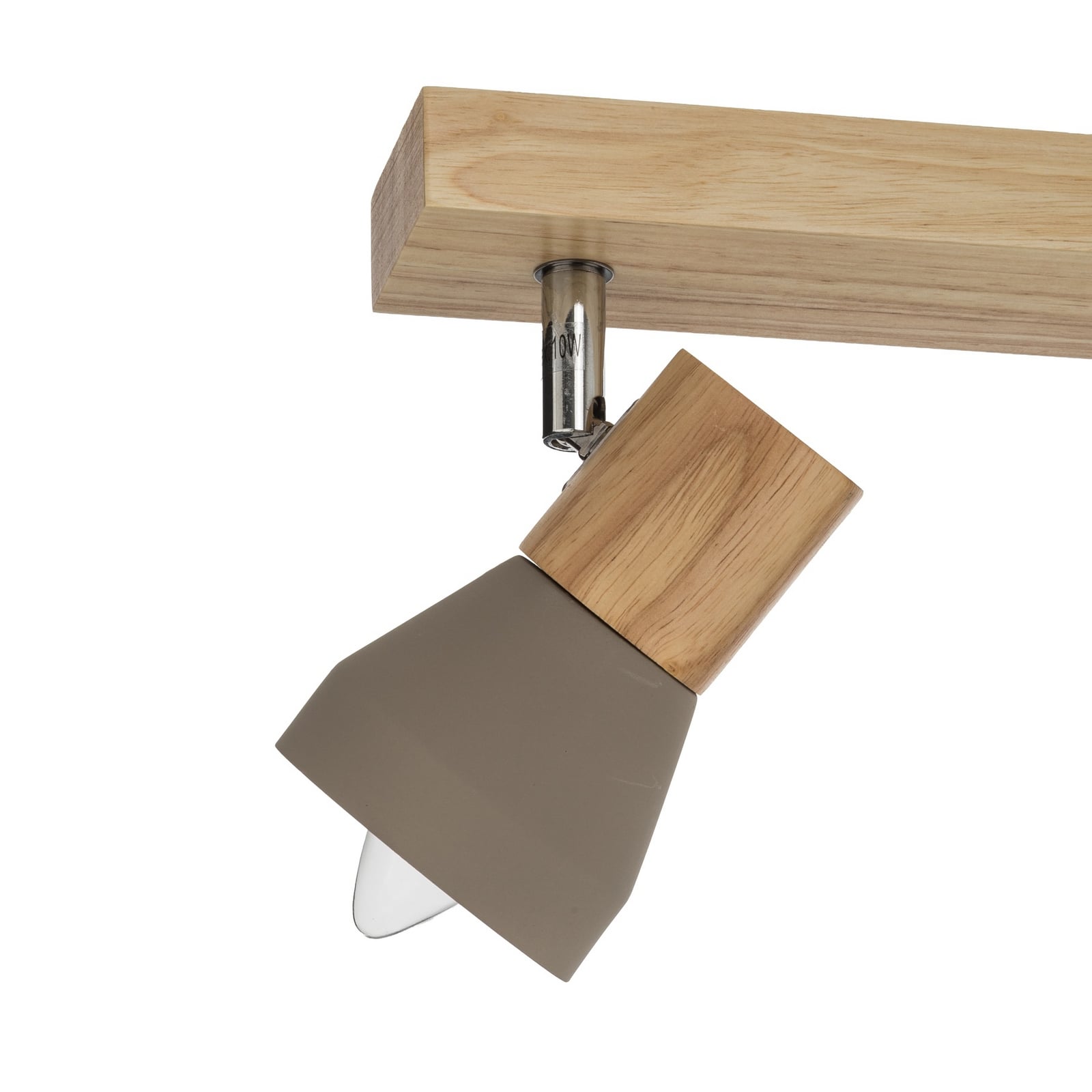 Filiz 4 Deckenleuchte Concrete/Wood - Lindby Filiz 4 Deckenleuchte Concrete/Wood - Lindby