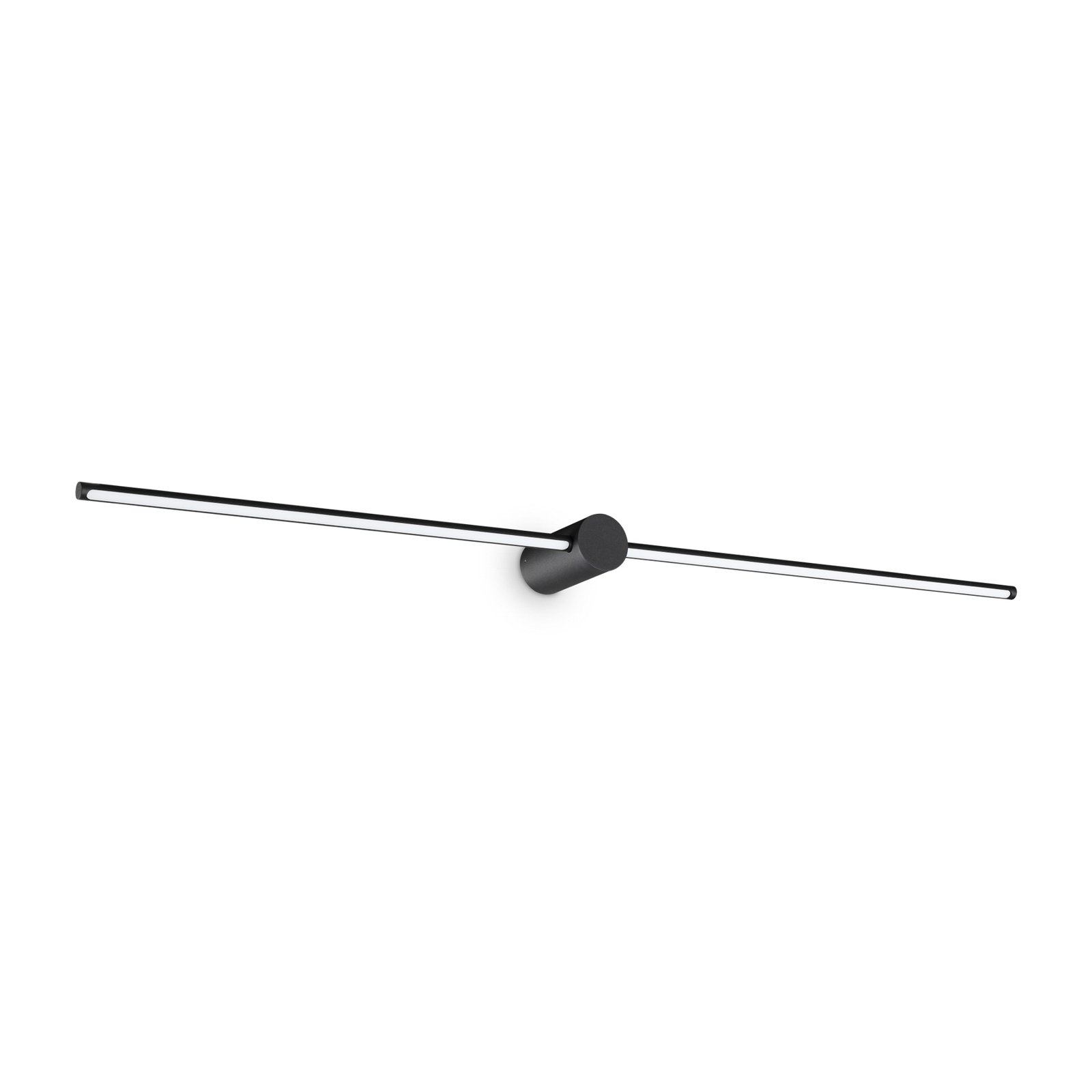 Ideal Lux LED-Bad-Wandleuchte Filo, schwarz, Breite 115 cm