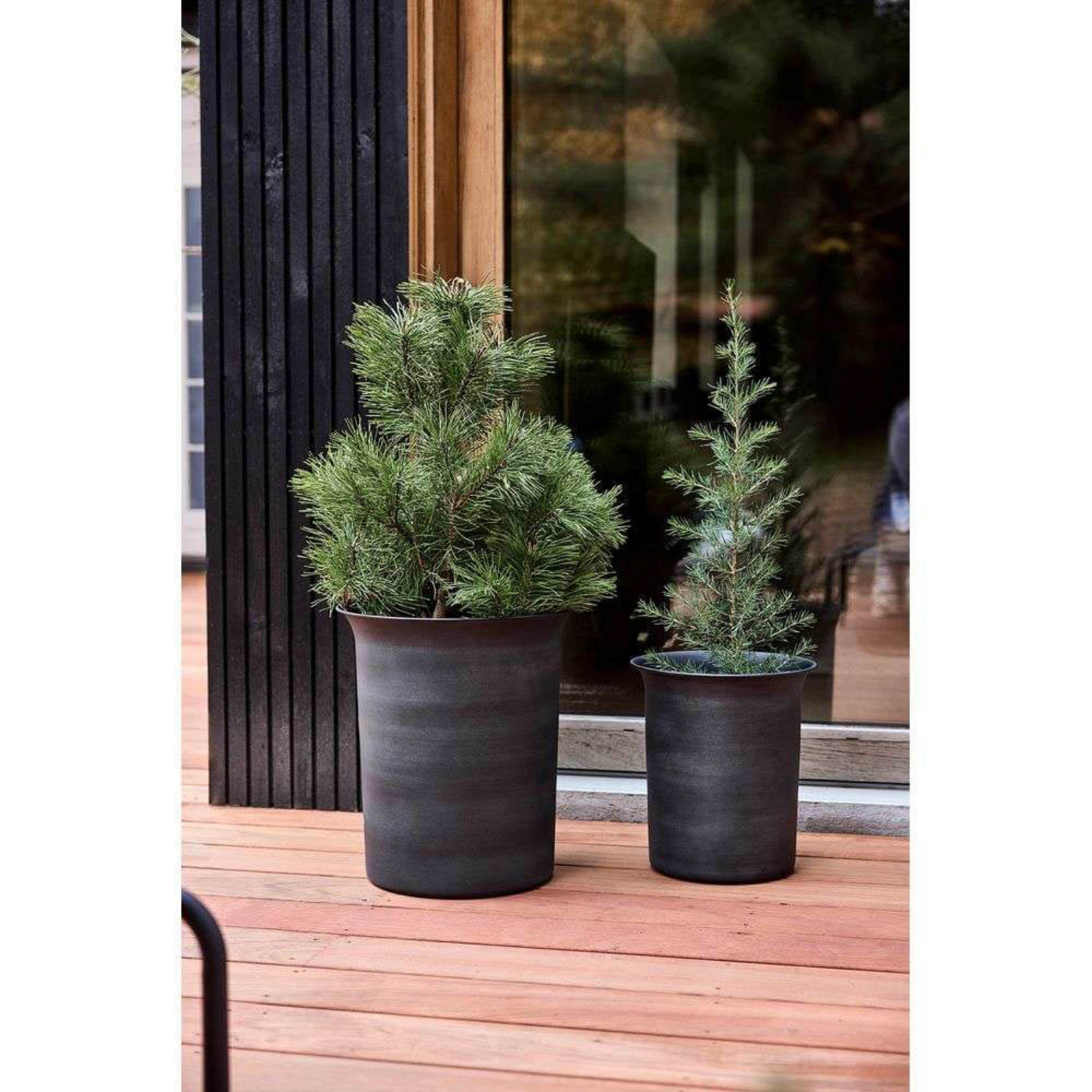 Iri Pflanzentopf Set of 2 Stone - OYOY Living Design