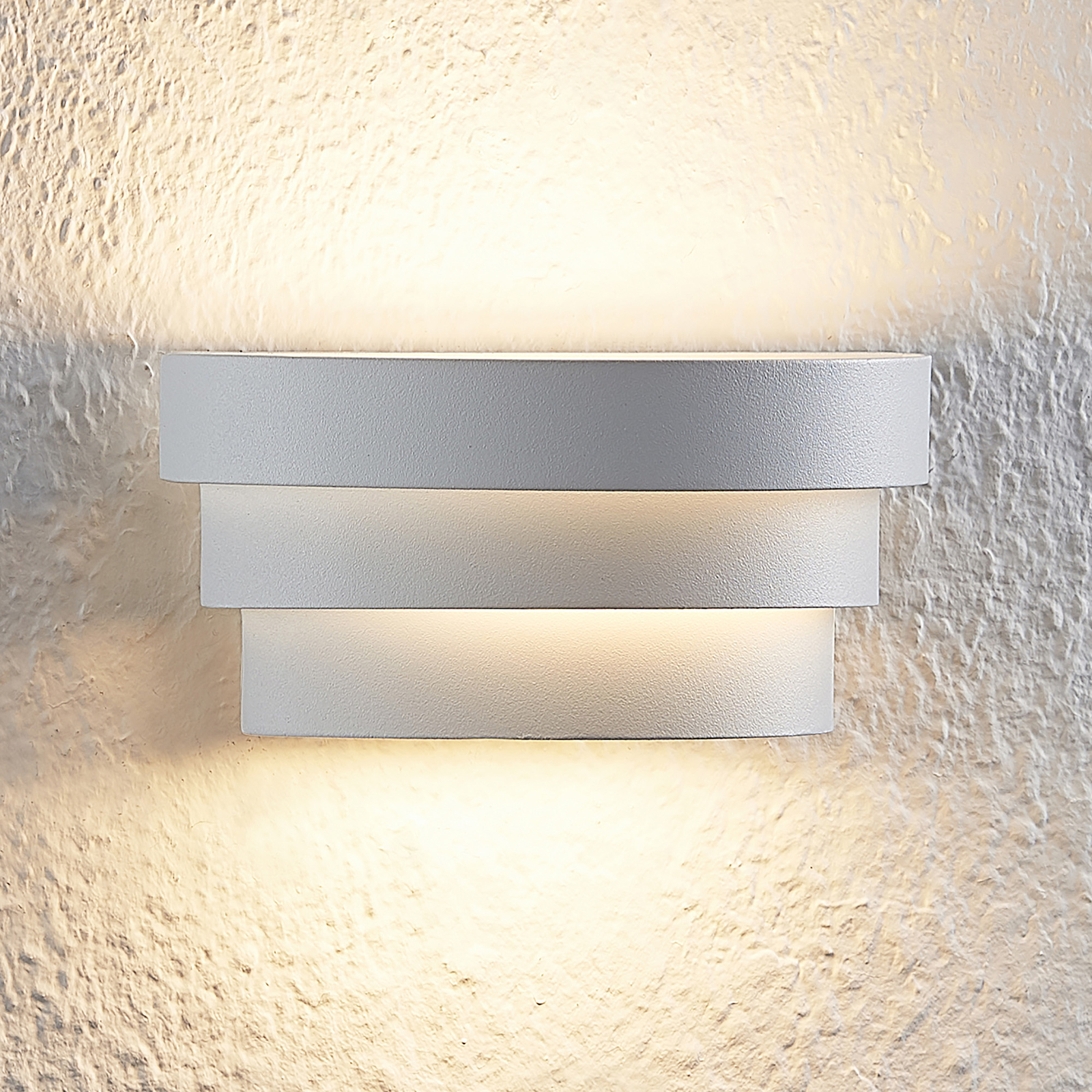 Arcchio Harun LED nástenná lampa 18 cm biela