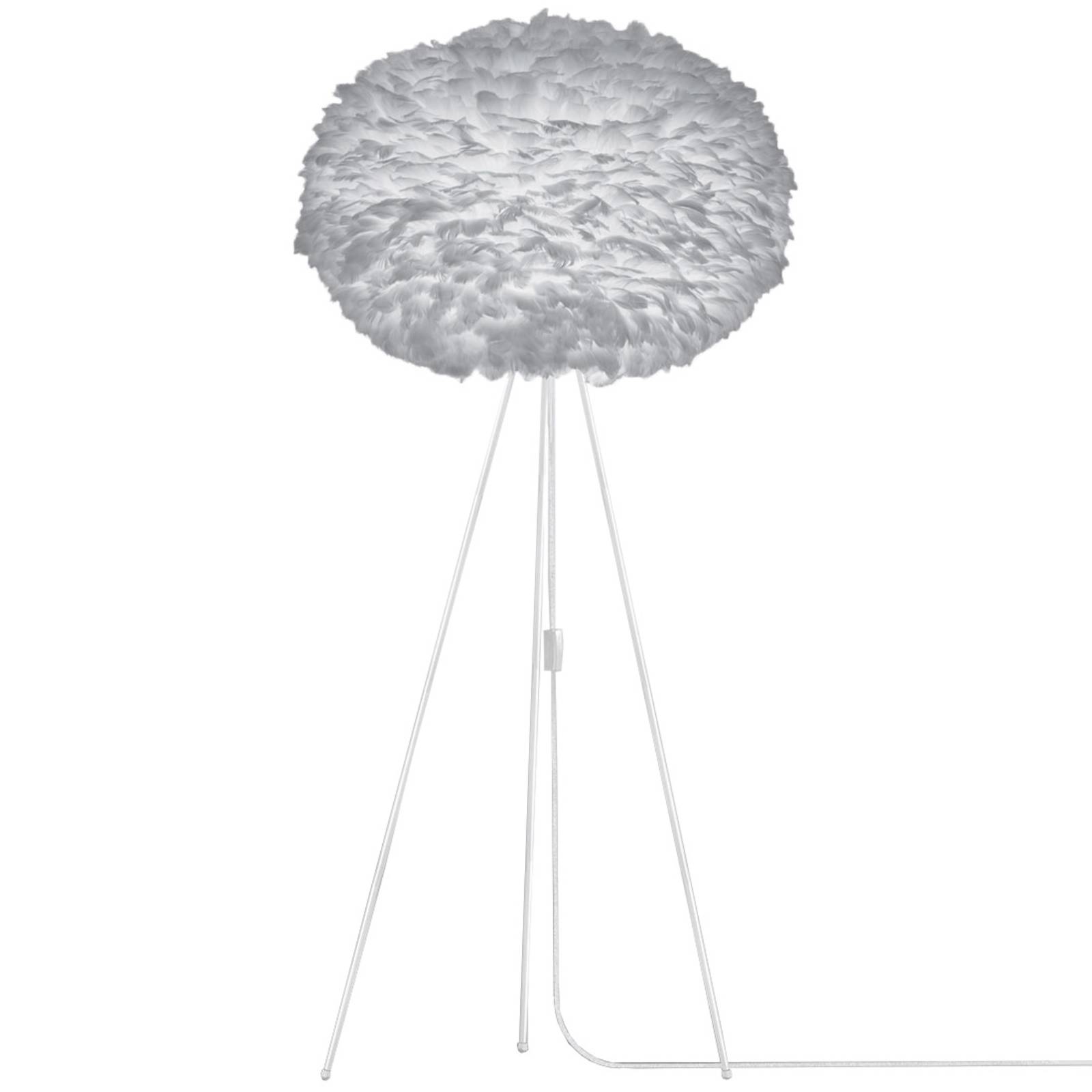 UMAGE Eos X-large lampadaire trépied gris clair