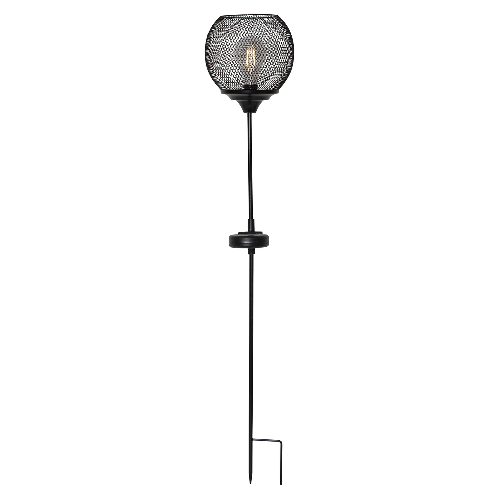 LED-solcellsväglampa Sunlight med markspett