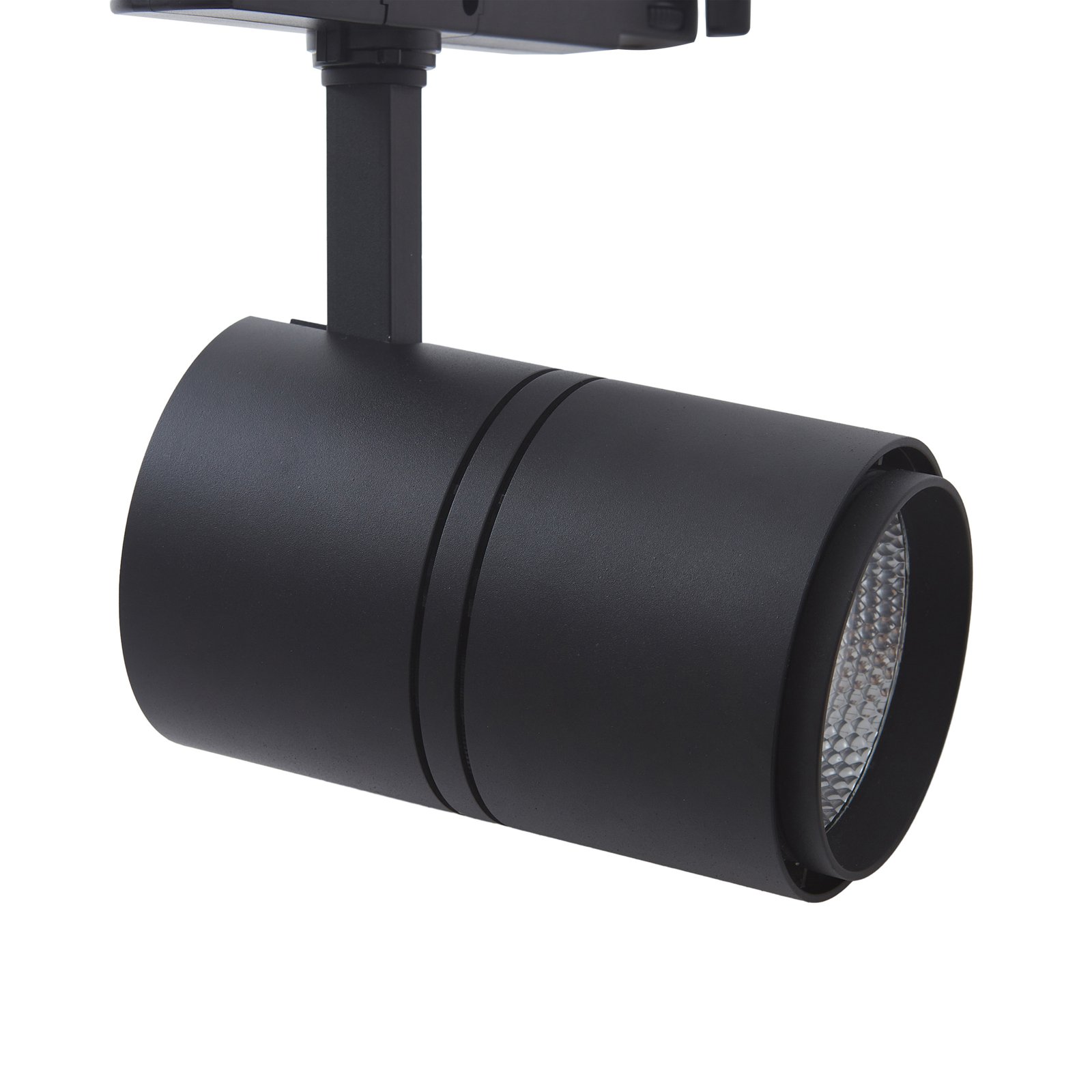 Arcchio LED track spotlight Marny, black, 3-phase, dimmable.