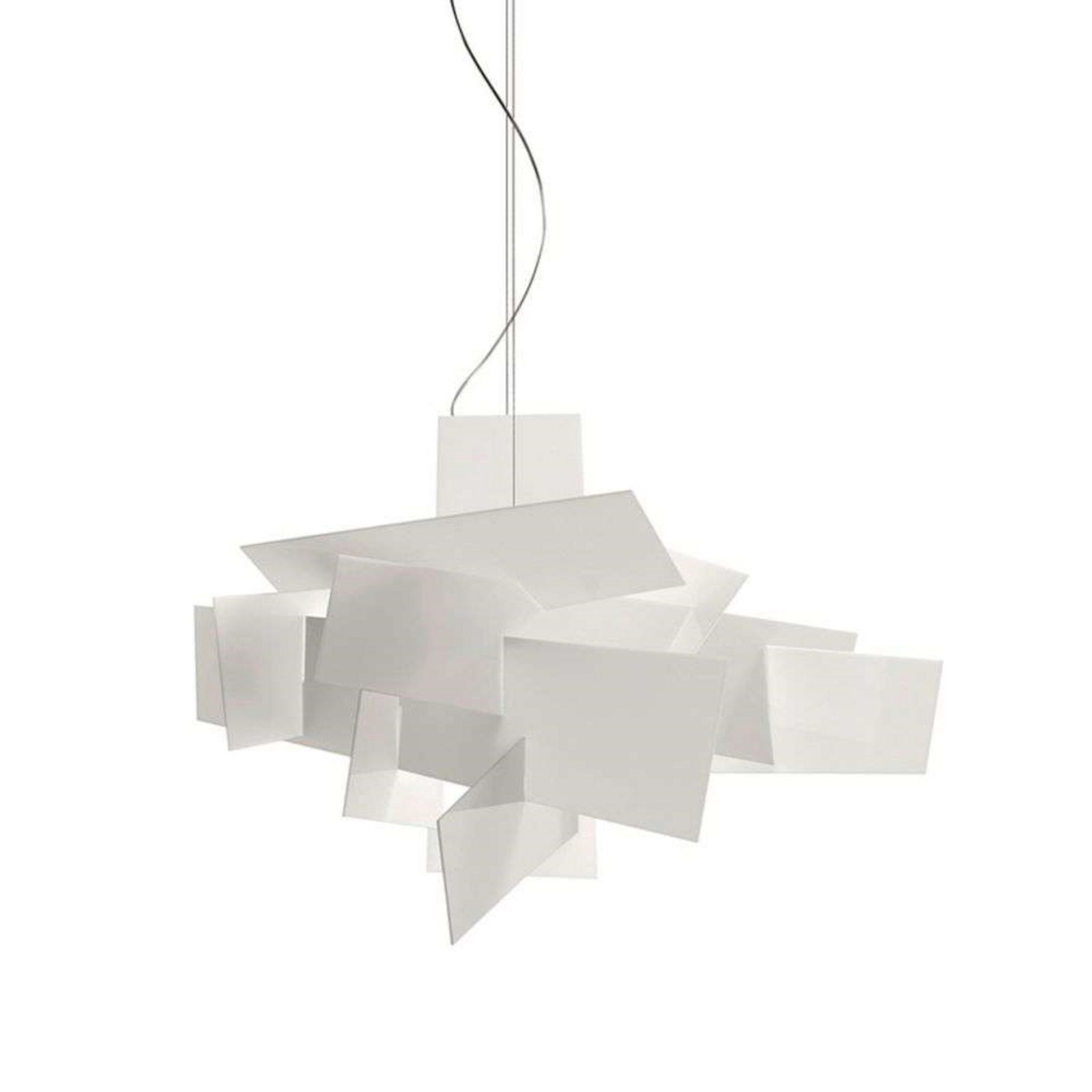 Big Bang LED Grande Lampada a Sospensione Dimmerabile Bianco - Foscarini