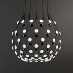 Mesh Závěsné Svítidlo Ø80xH60 Phase 5m Black - Luceplan
