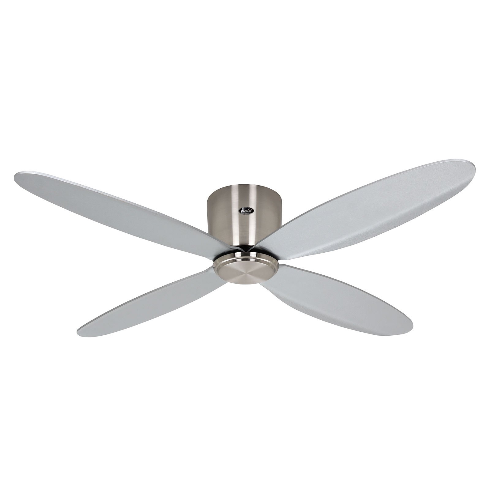 Eco Plano II ceiling fan 112 cm chrome silver grey
