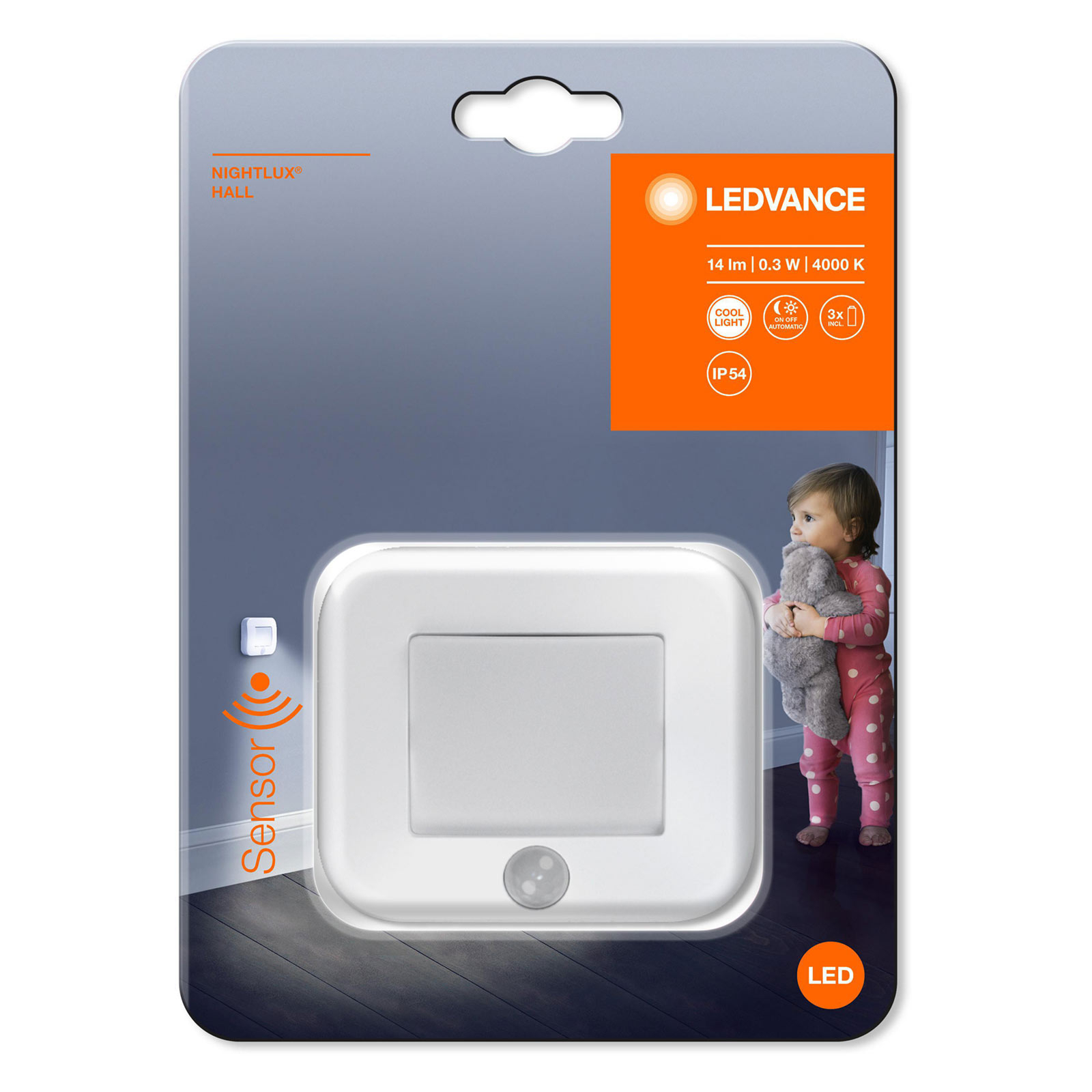 LEDVANCE Nightlux Hall Nachtlicht mit Sensor