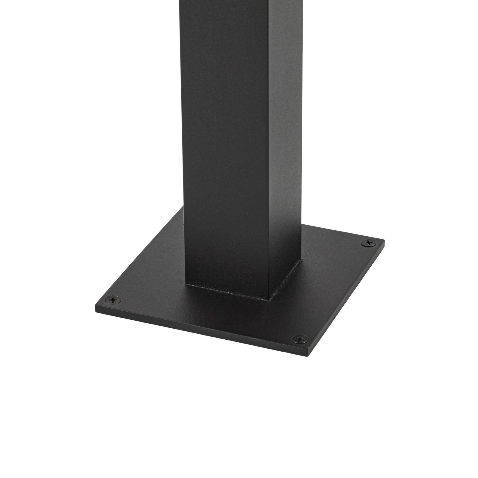 Lucande Lynx LED path light, 95.5 cm, black, IP65, sensor