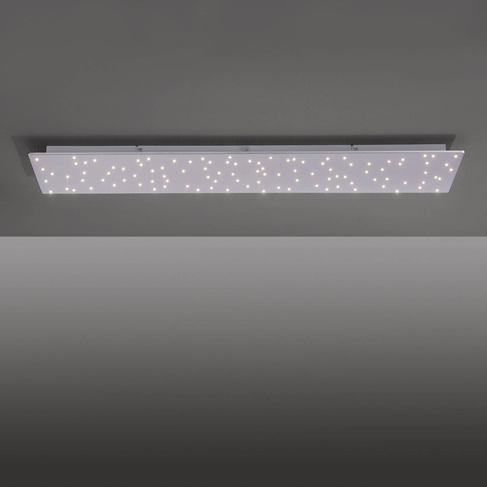 Lampa sufitowa LED Sparkle CCT dim stal 100x45cm