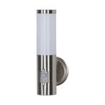Kristof Outdoor Wall Lamp w/Sensor Steel - Lindby