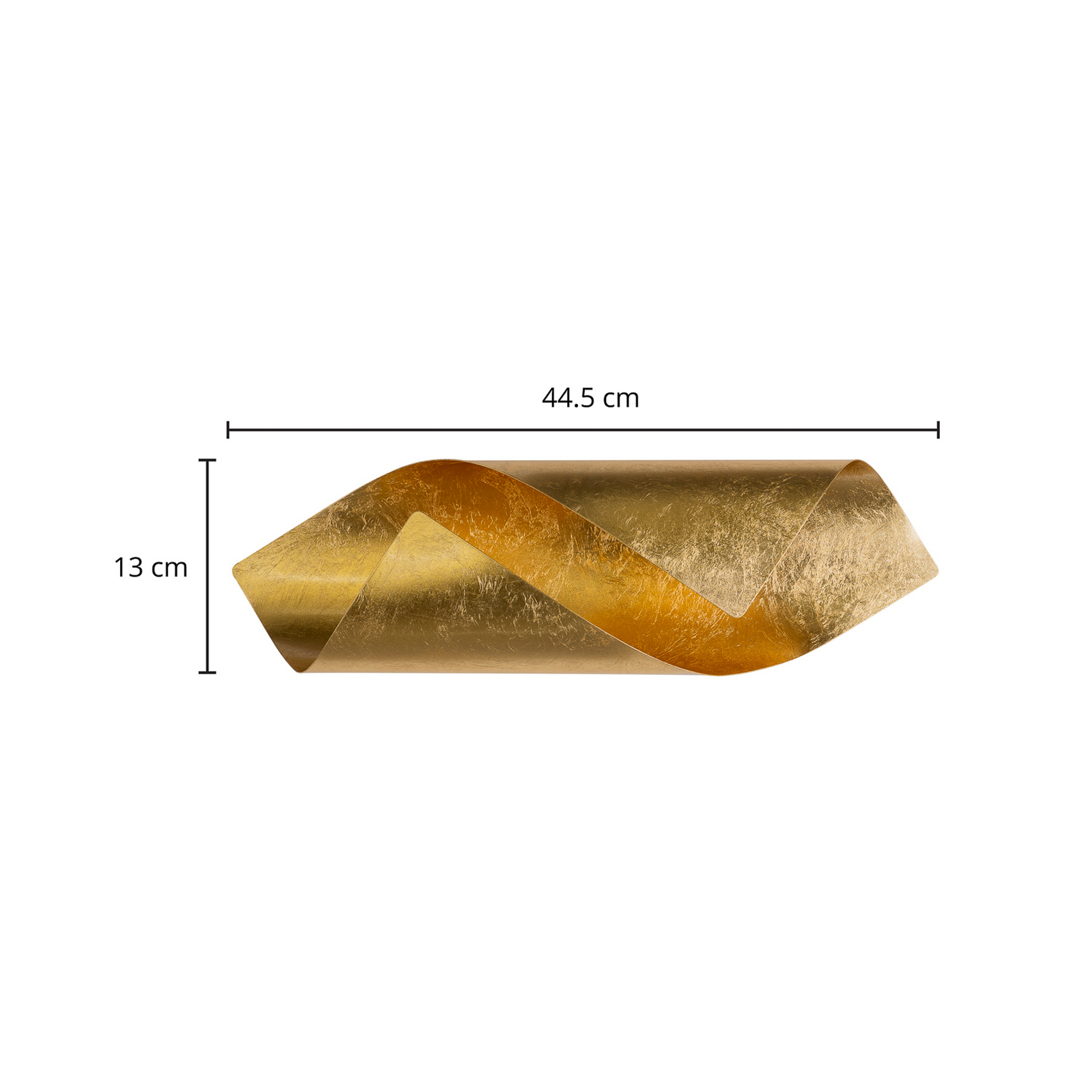 Wrenjo LED Applique Murale L45 Gold - Lindby
