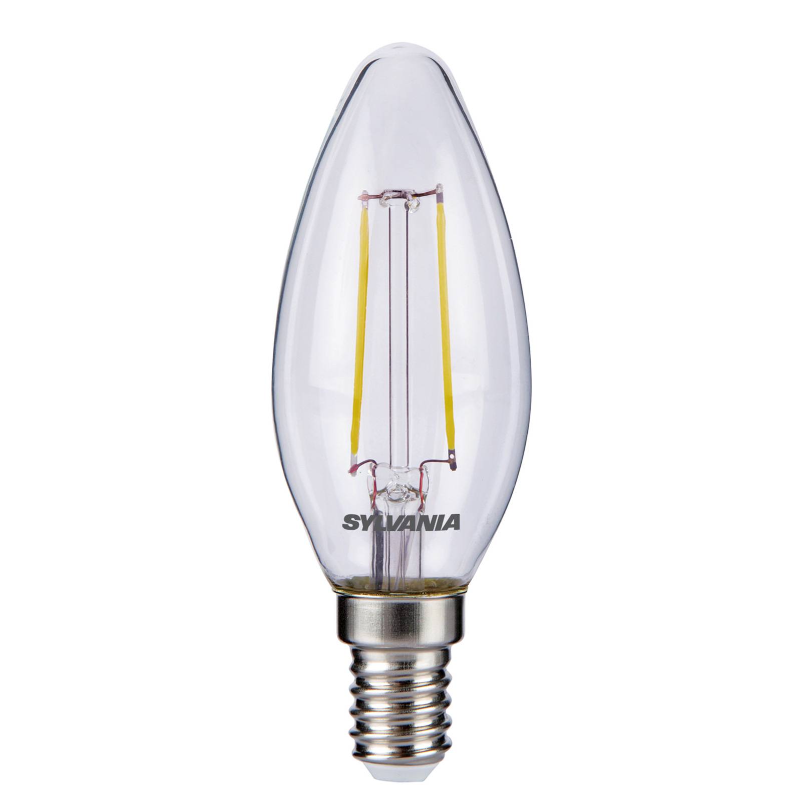 LED-Kerzenlampe E14 ToLEDo Filament 25W 827 klar