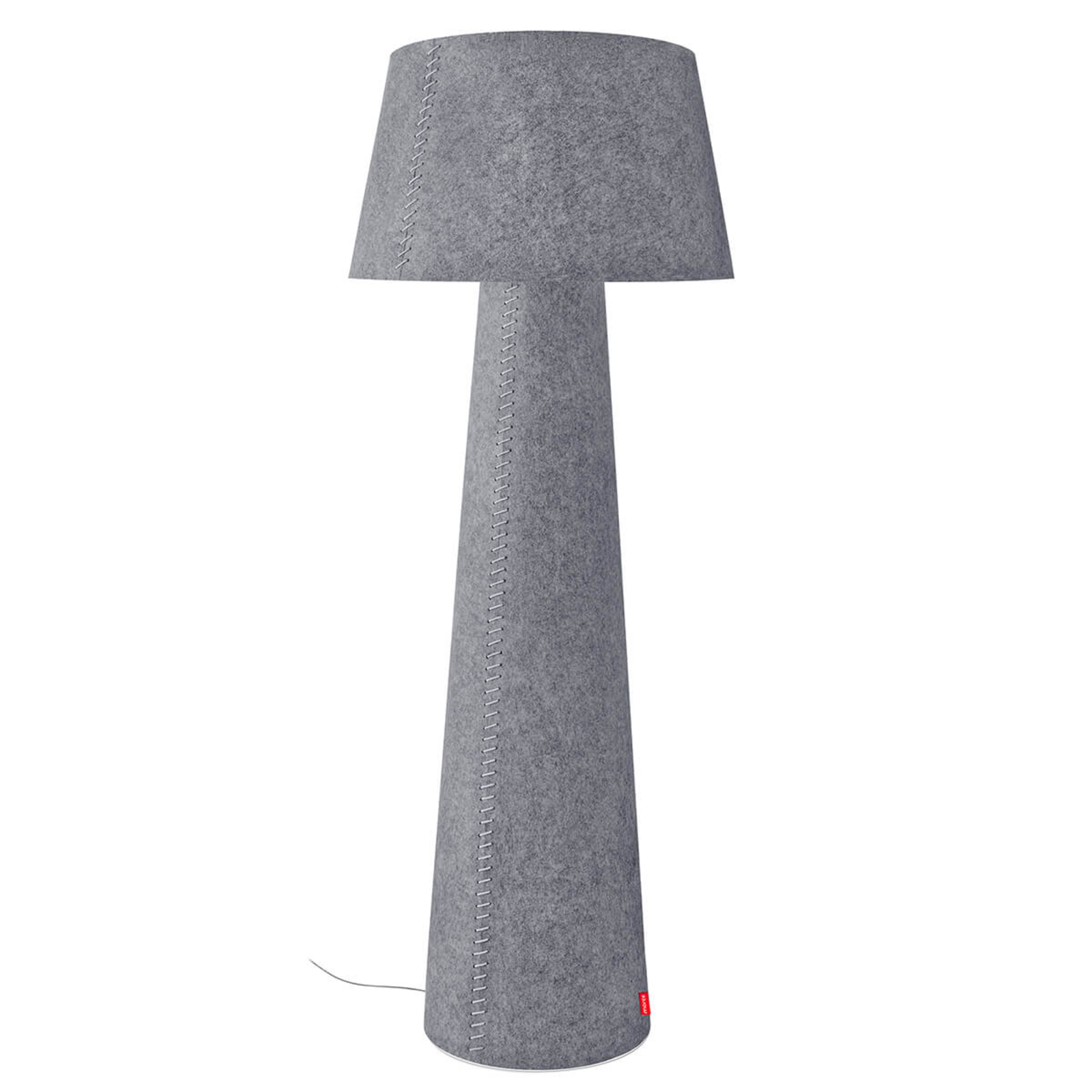 Lampa Stojaca Led Alice Xl Z Szarego Filcu Lampy Pl