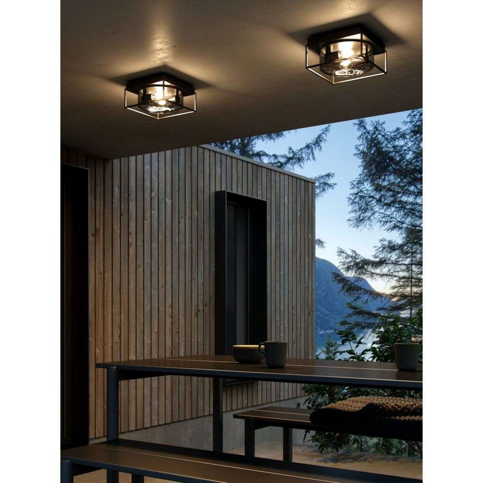 Griffin Utomhus Plafond Smoke - Nordlux