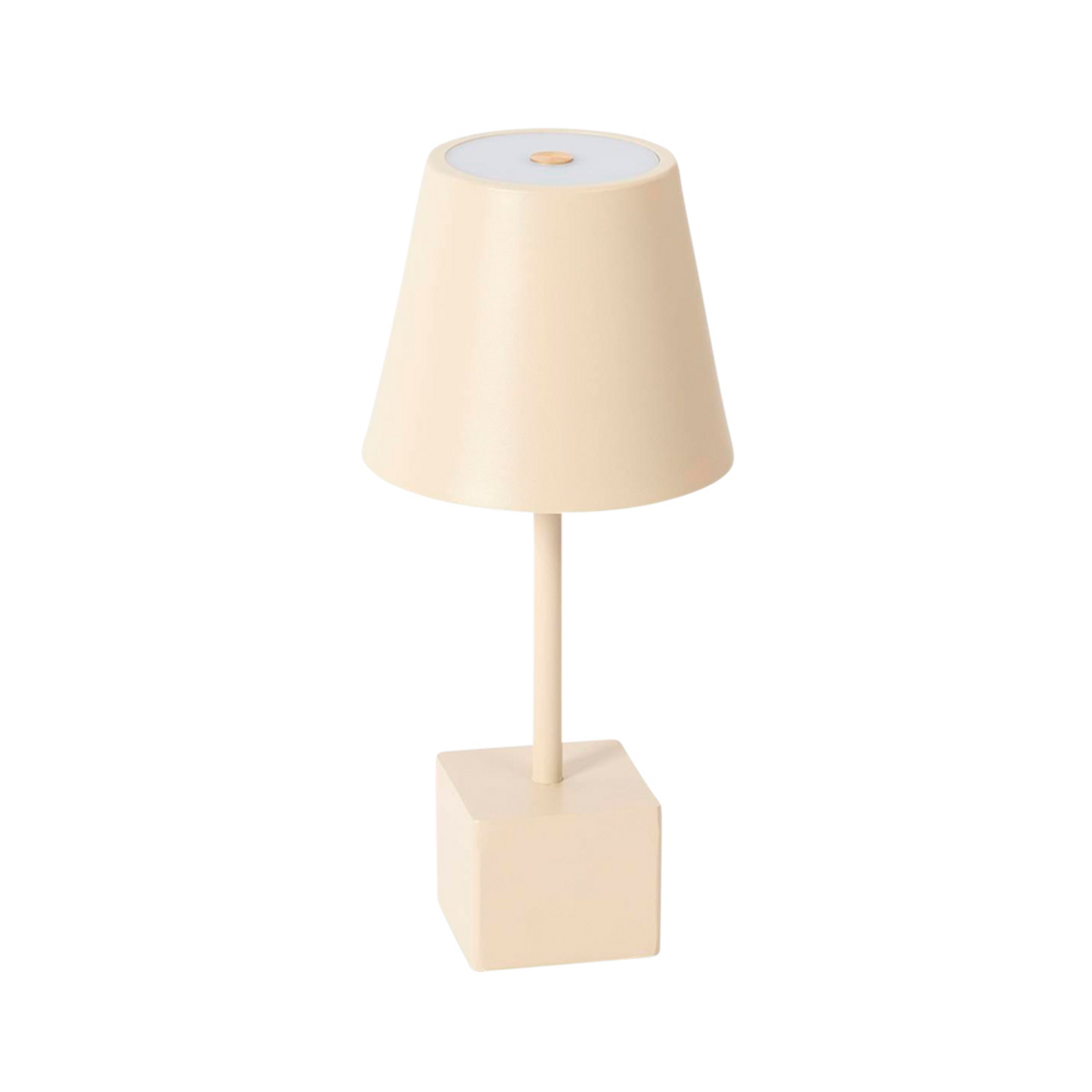 Janea Cube Přenosné Stolní Lampa Dim. IP54 Béžové - Lindby