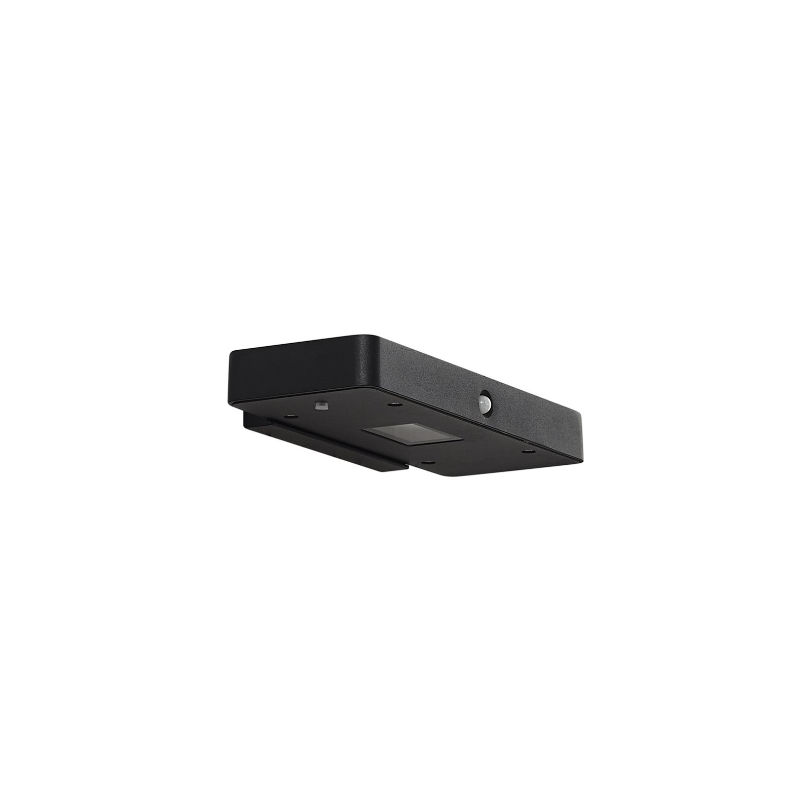 Tavon Square LED Solcelle Vegglampe Dim. w/Sensor Svart - Lucande