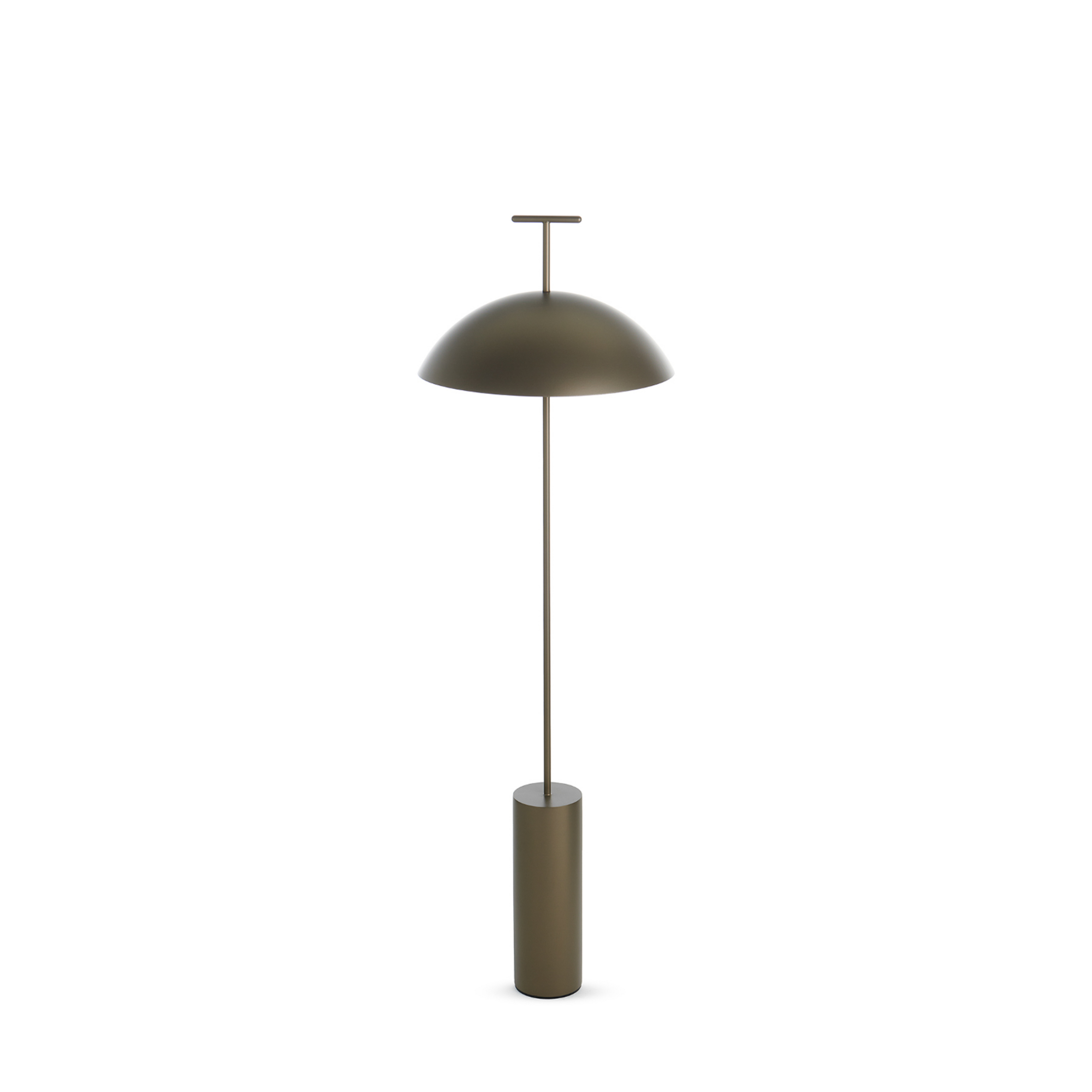 Geen-A-lattiavalaisin, pronssi, korkeus 132 cm, teräs, E14 – Kartell