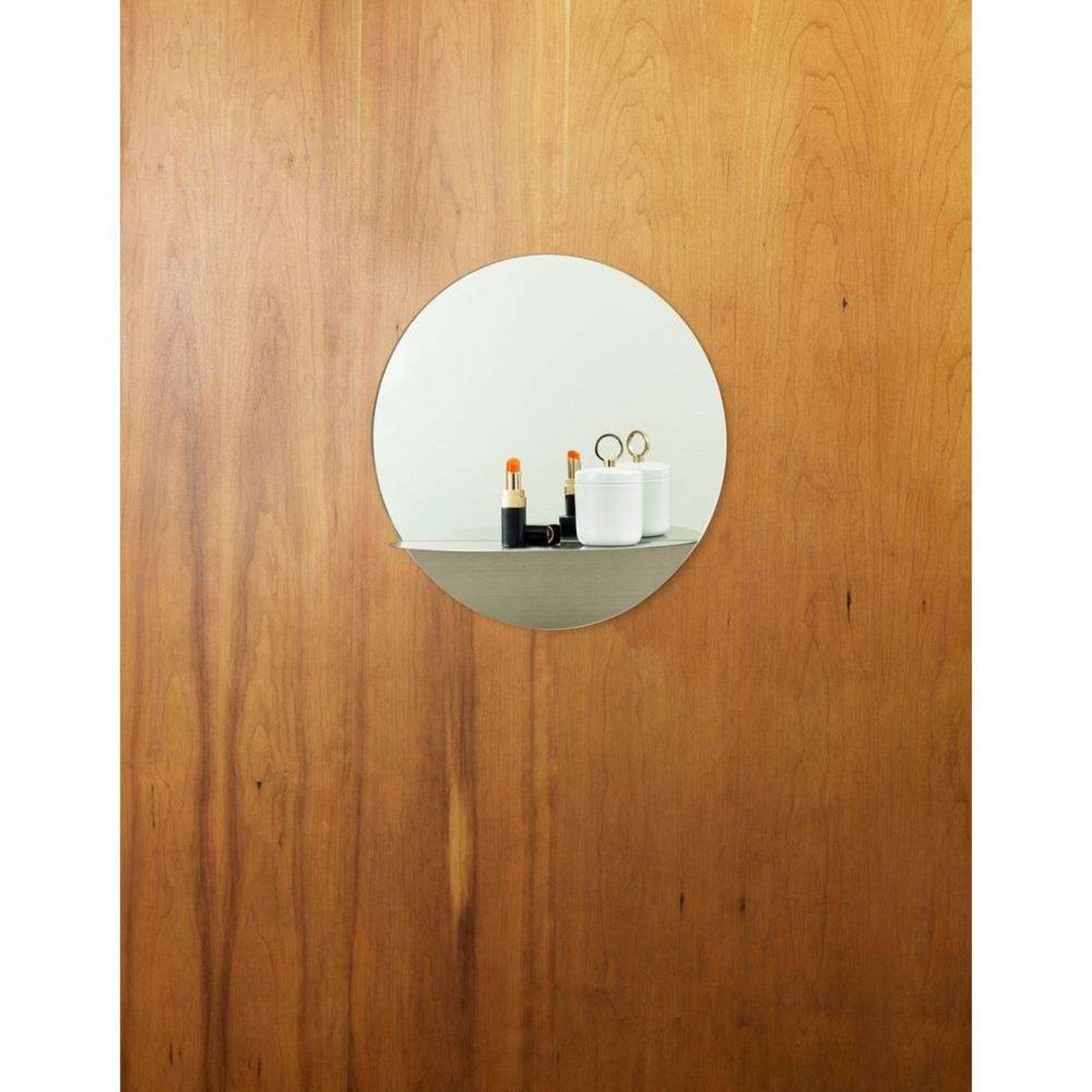 Horizon Mirror Round Stainless Steel - Normann Copenhagen