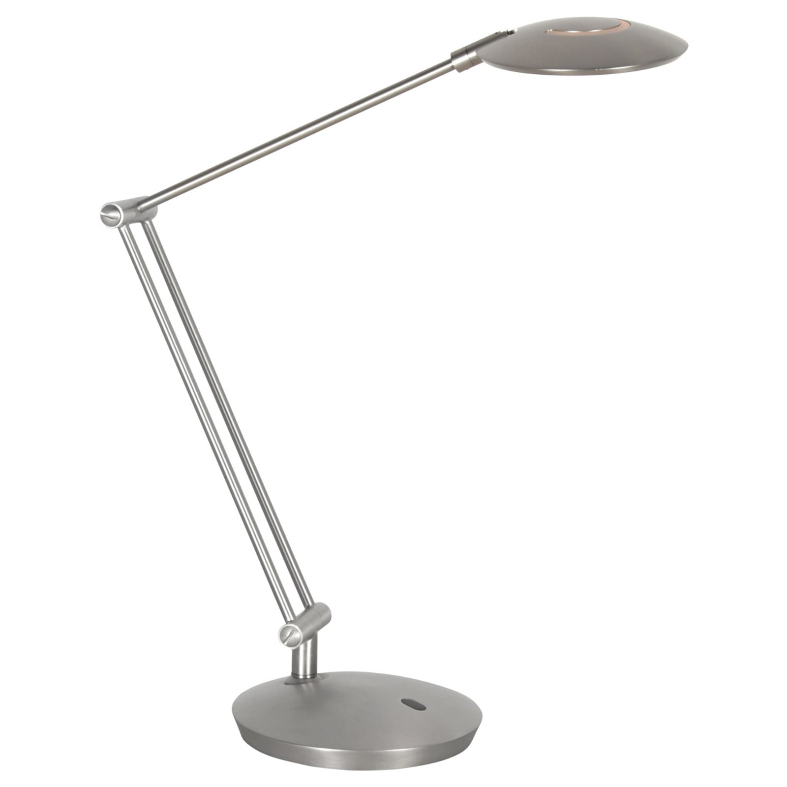 Lampka biurkowa LED Zenith 2, stal, CCT, pilot