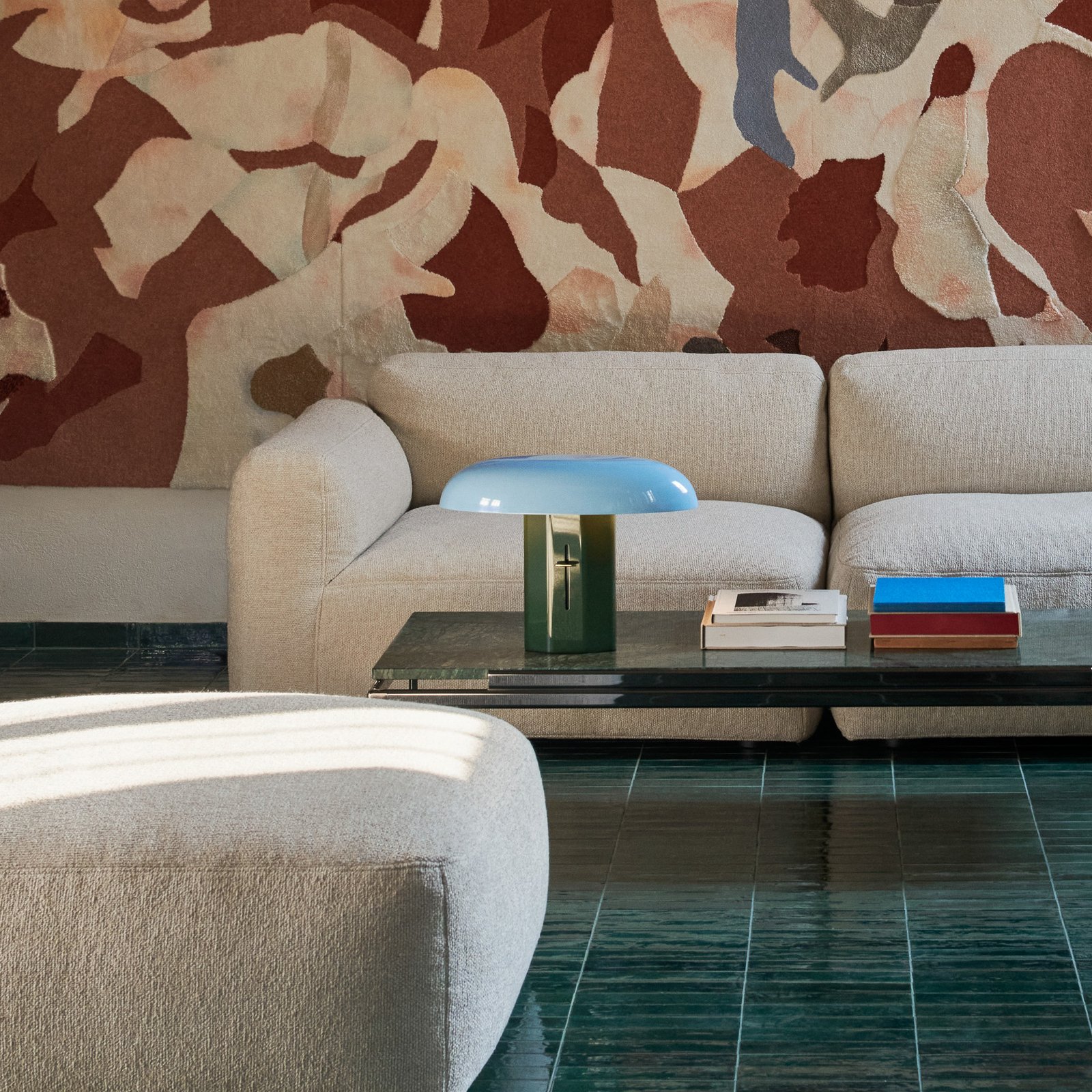 Montera JH42 stolová lampa Forest/Sky - &Tradition