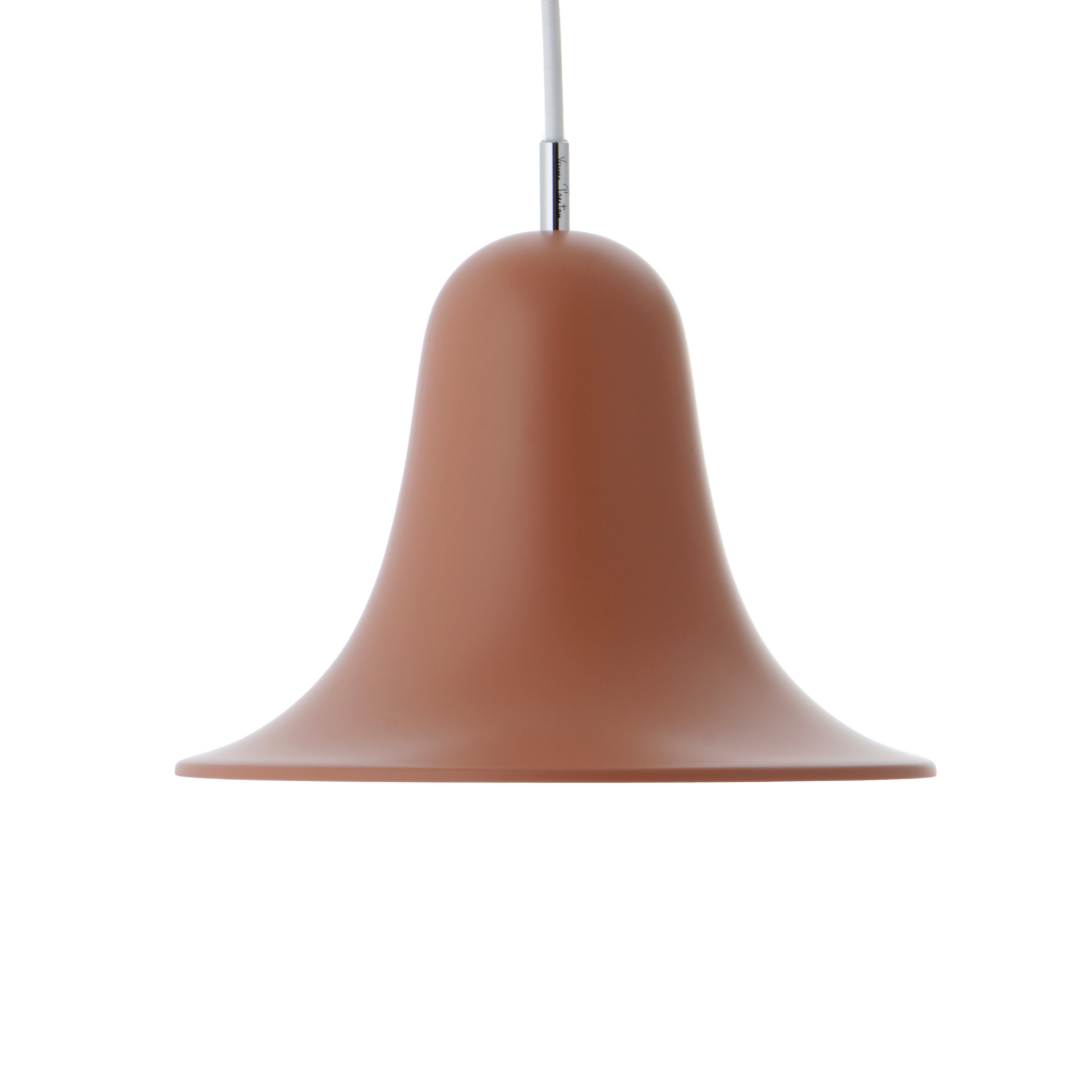 Pantop Hanglamp Ø23 Matt Terracotta - Verpan