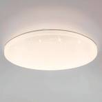 LED lubinis šviestuvas "Frania-S" su krištolo efektu Krištolo efektas Ø 43