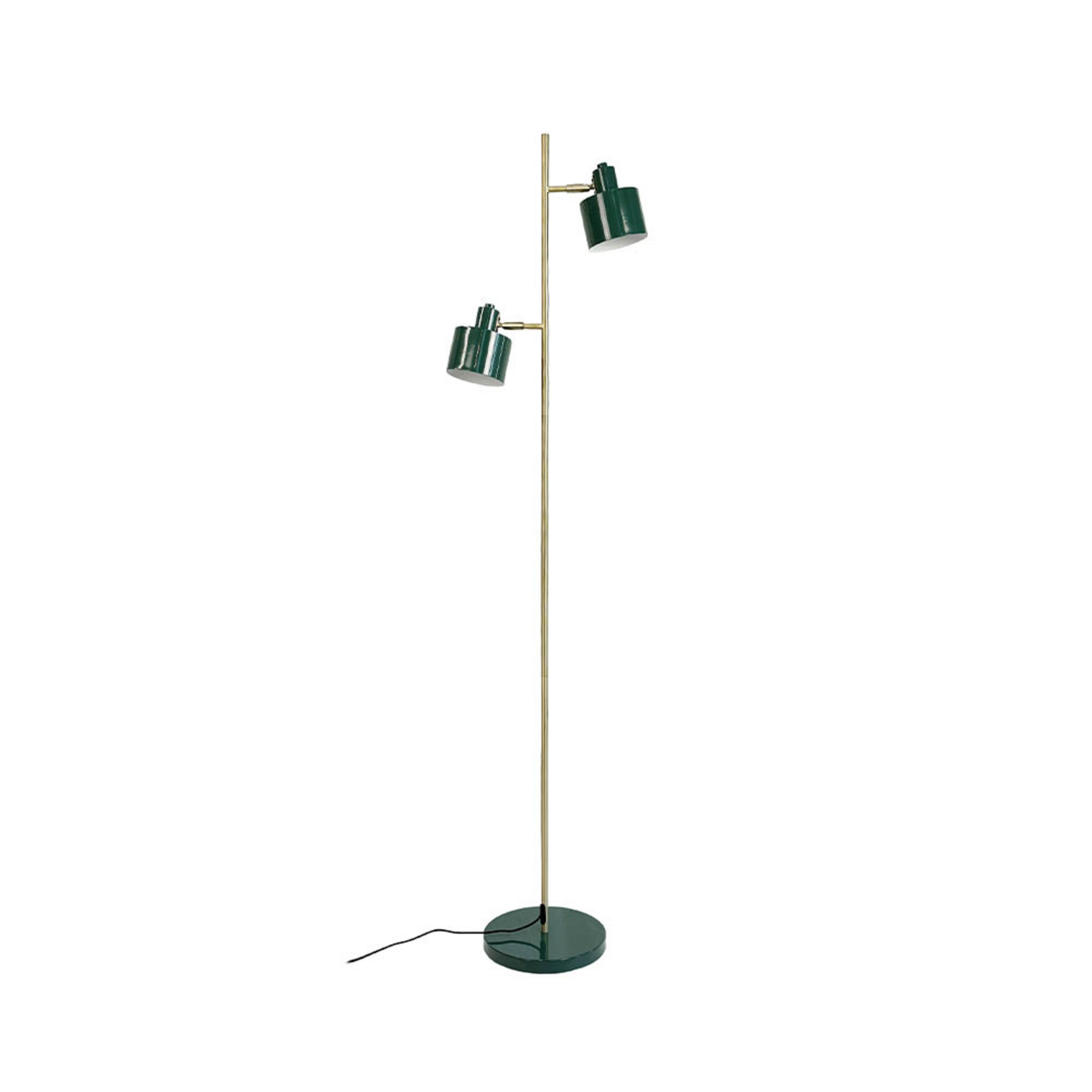 Ocean Golvlampa Mörk Grön/Mässing - DybergLarsen