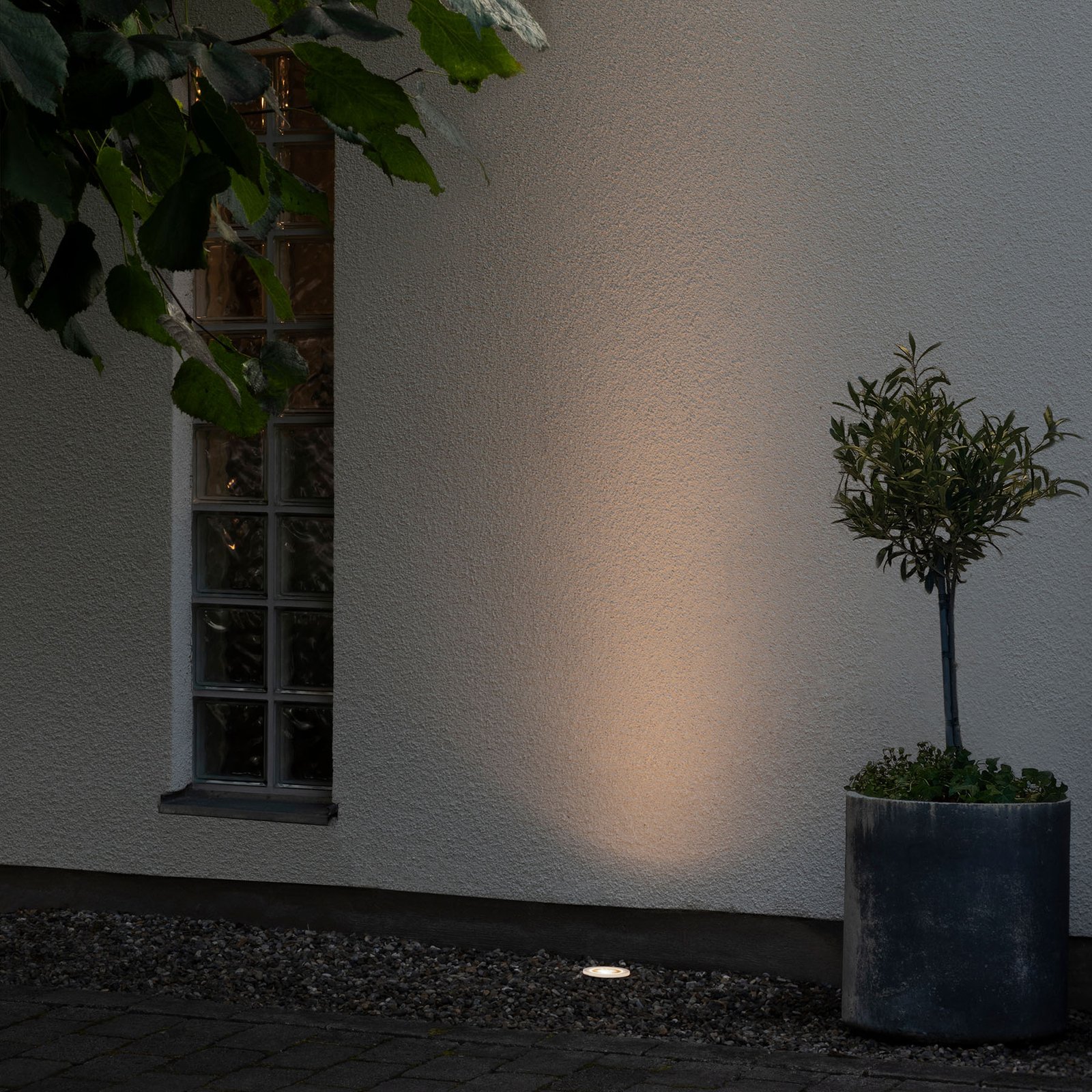 LED deck light 7876, recessed floor light, flat top