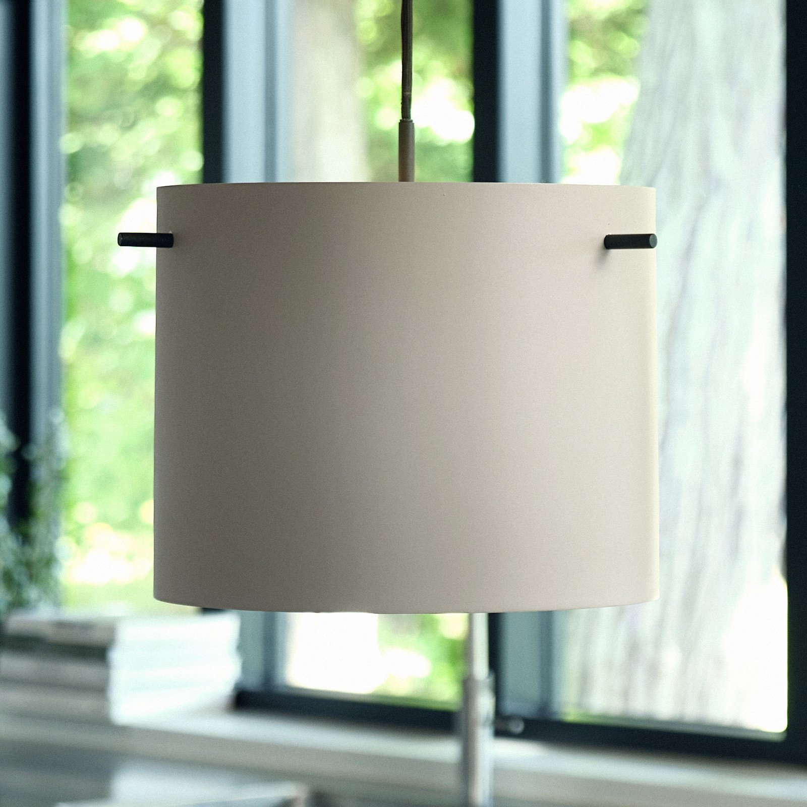 FRANDSEN FM1954 lampă suspendată Ø 28 cm gri mat - Camera de zi / sufragerie - design - negru gri mat - Metal