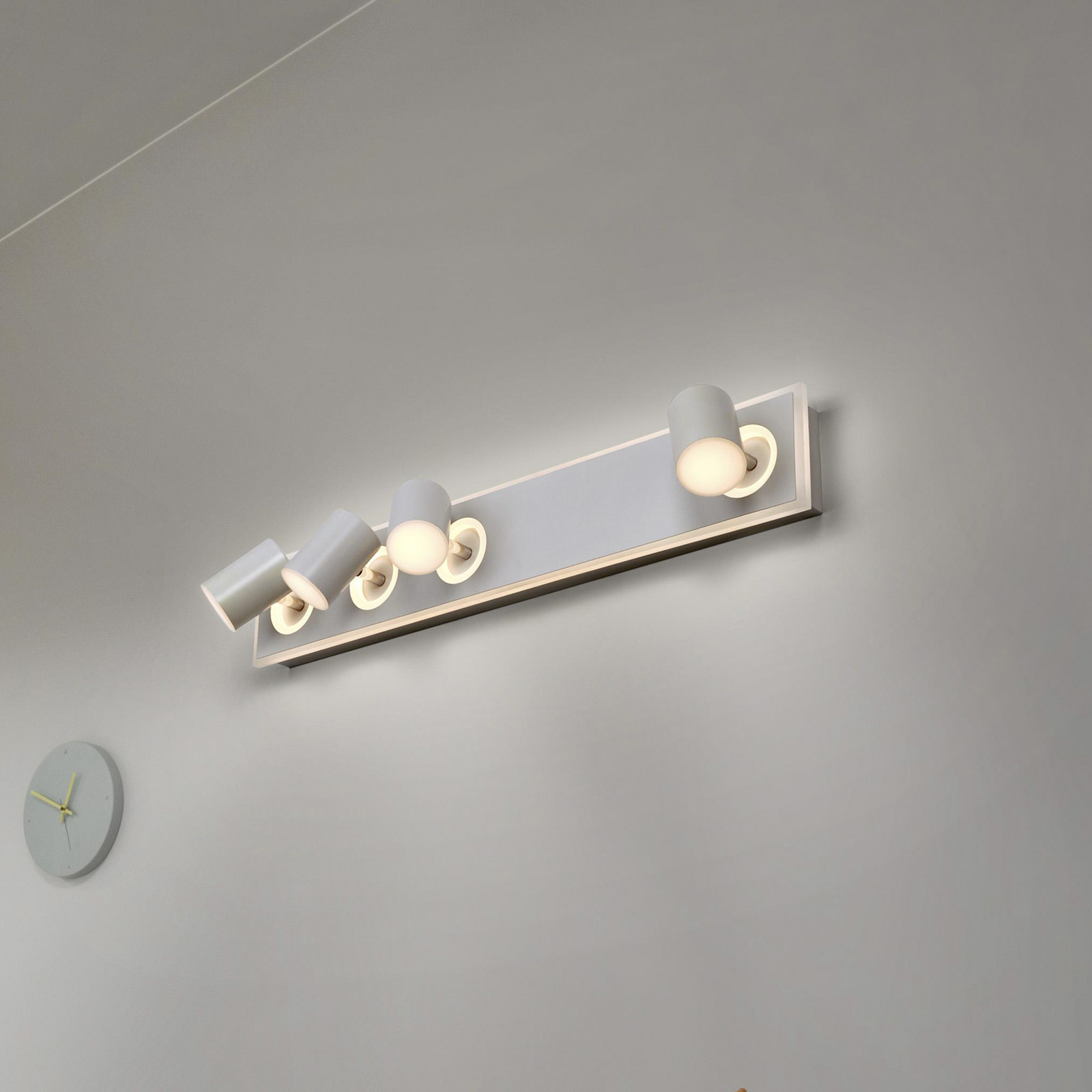 LEDVANCE LED spot de plafon Mars 5 lumini 4 spoturi alb - Camera de zi / sufragerie - Metal